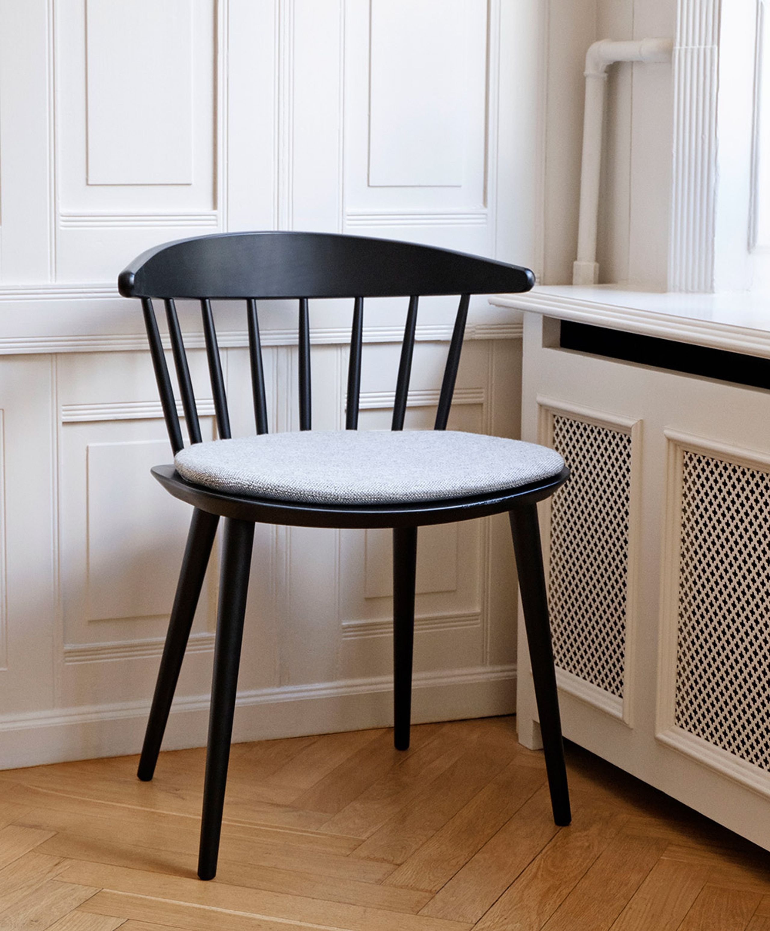 HAY - Dining chair - J104 by Jørgen Bækmark - Jade Green Water-Based Lacquered Beech