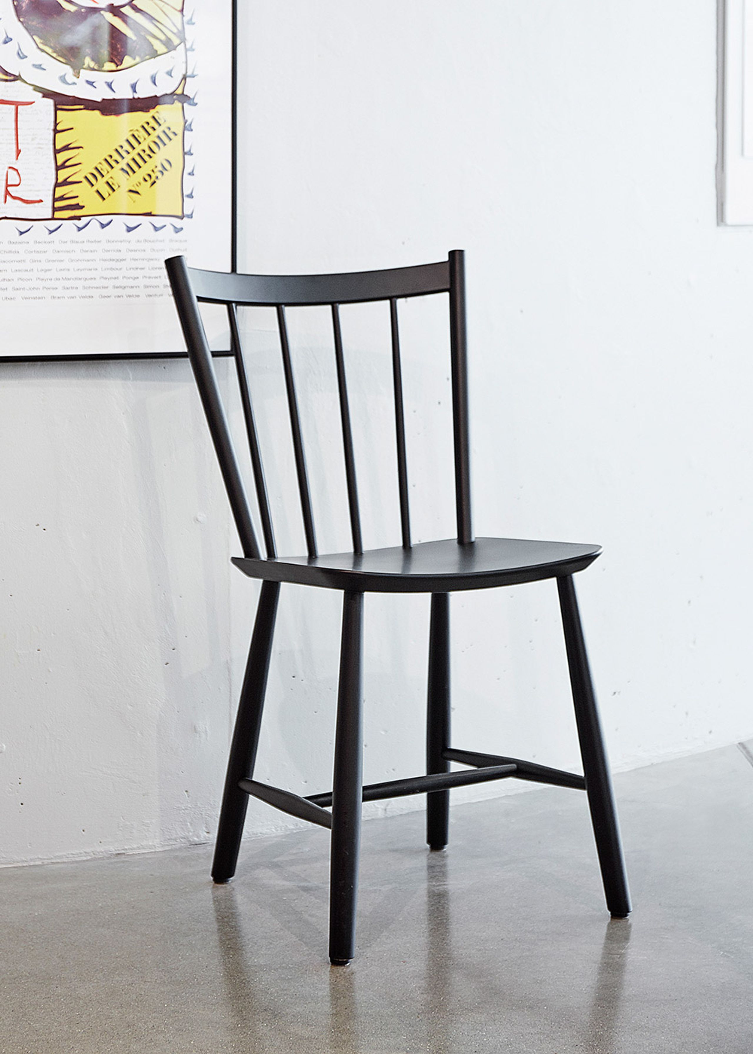 HAY - Esstischstuhl - J41 by Børge Mogensen - Sage Water-Based Lacquered Beech