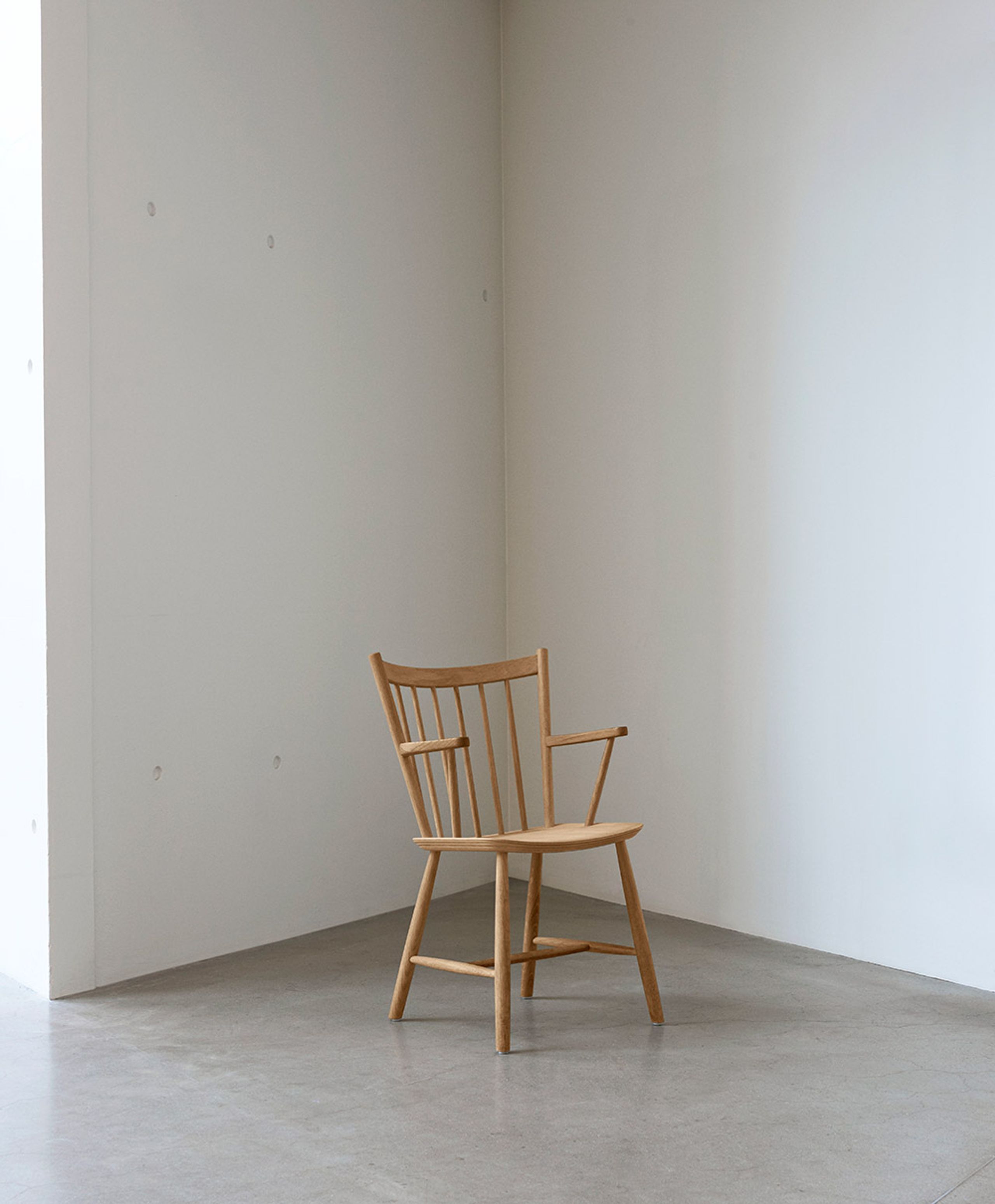 HAY - Dining chair - J42 by Børge Mogensen - Dark Oiled Oak
