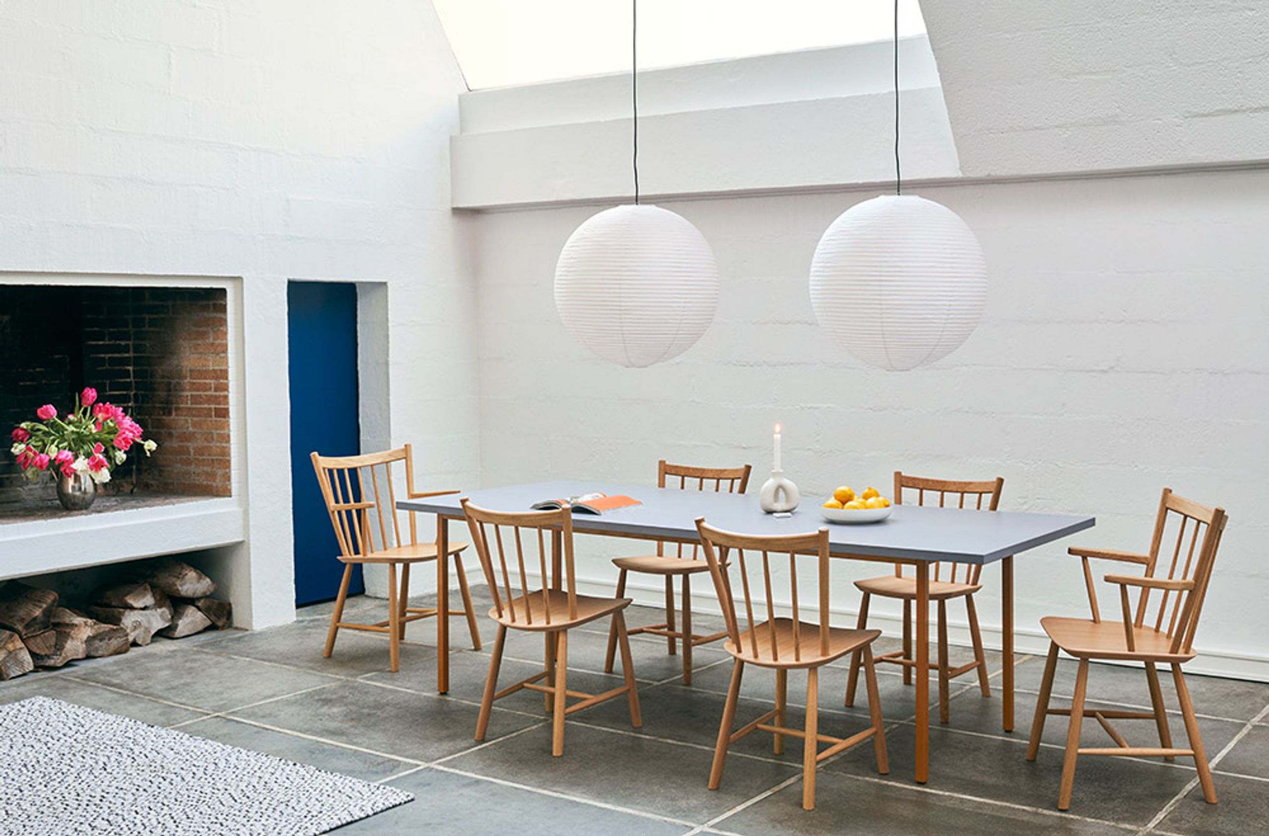 HAY - Dining chair - J42 by Børge Mogensen - Dark Oiled Oak