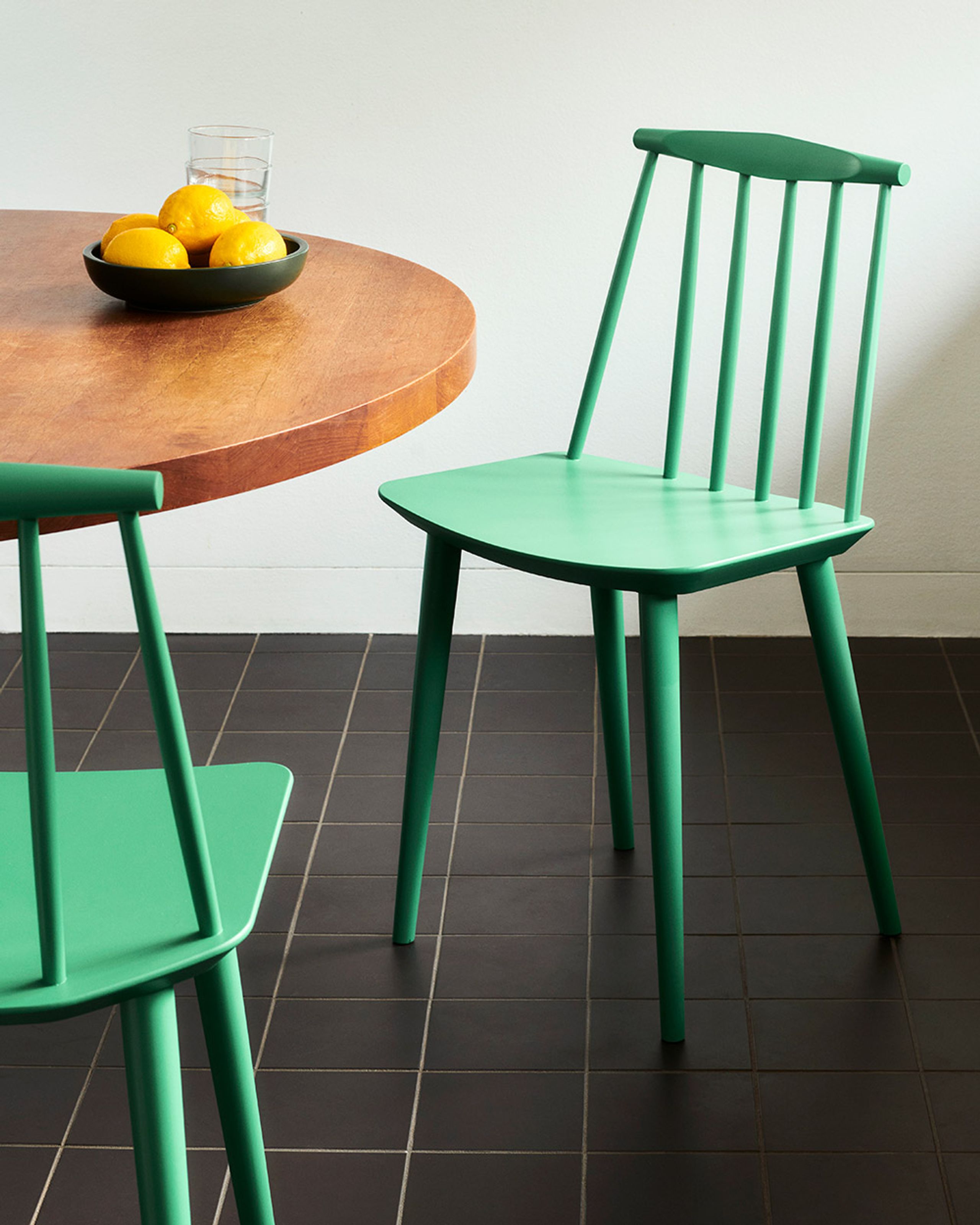 HAY - Dining chair - J77 by Folke Pålsson - Clear Water-Based Lacquered Oak