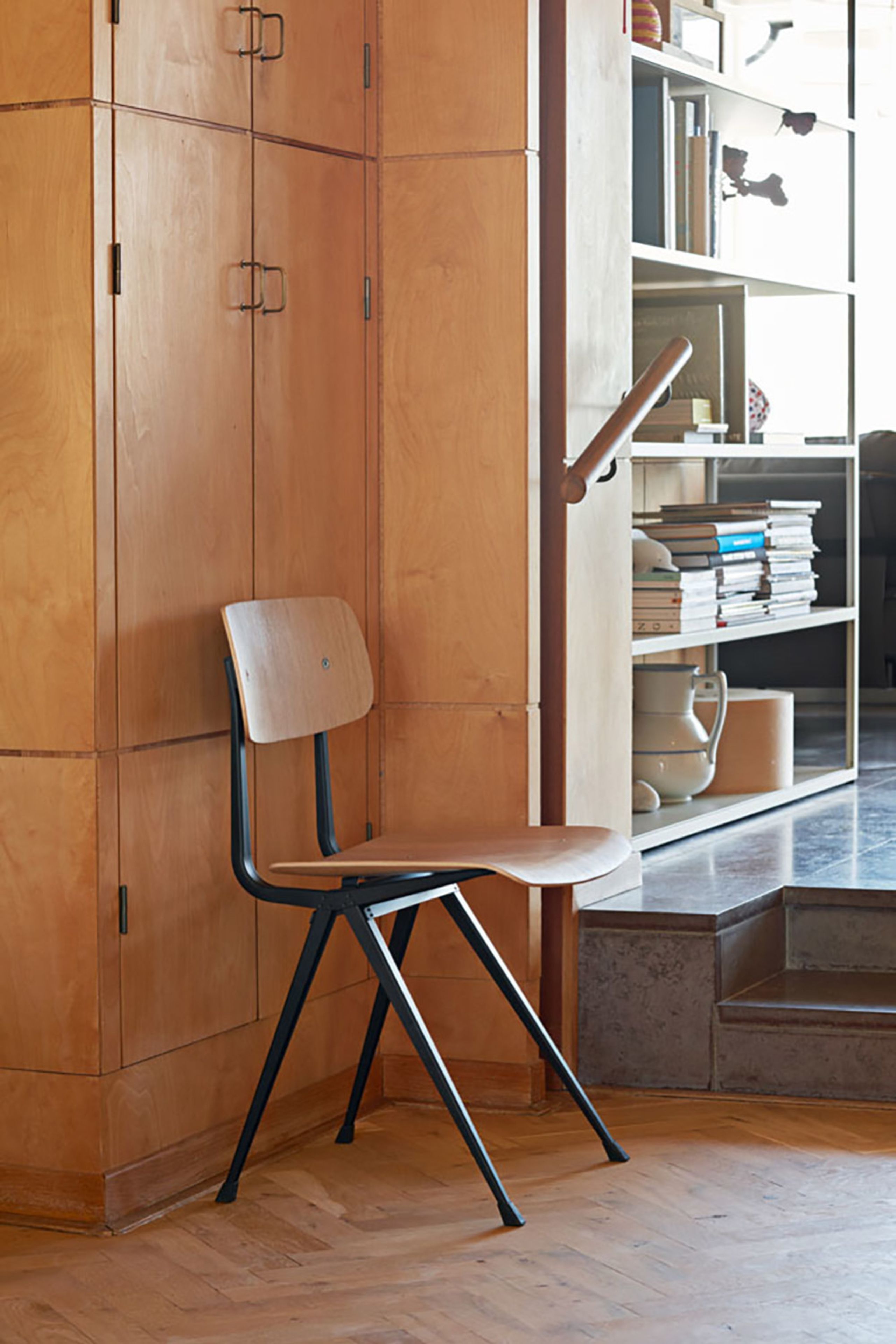 HAY - Esstischstuhl - Result Chair - Beige Water-Based Lacquered Oak / Beige