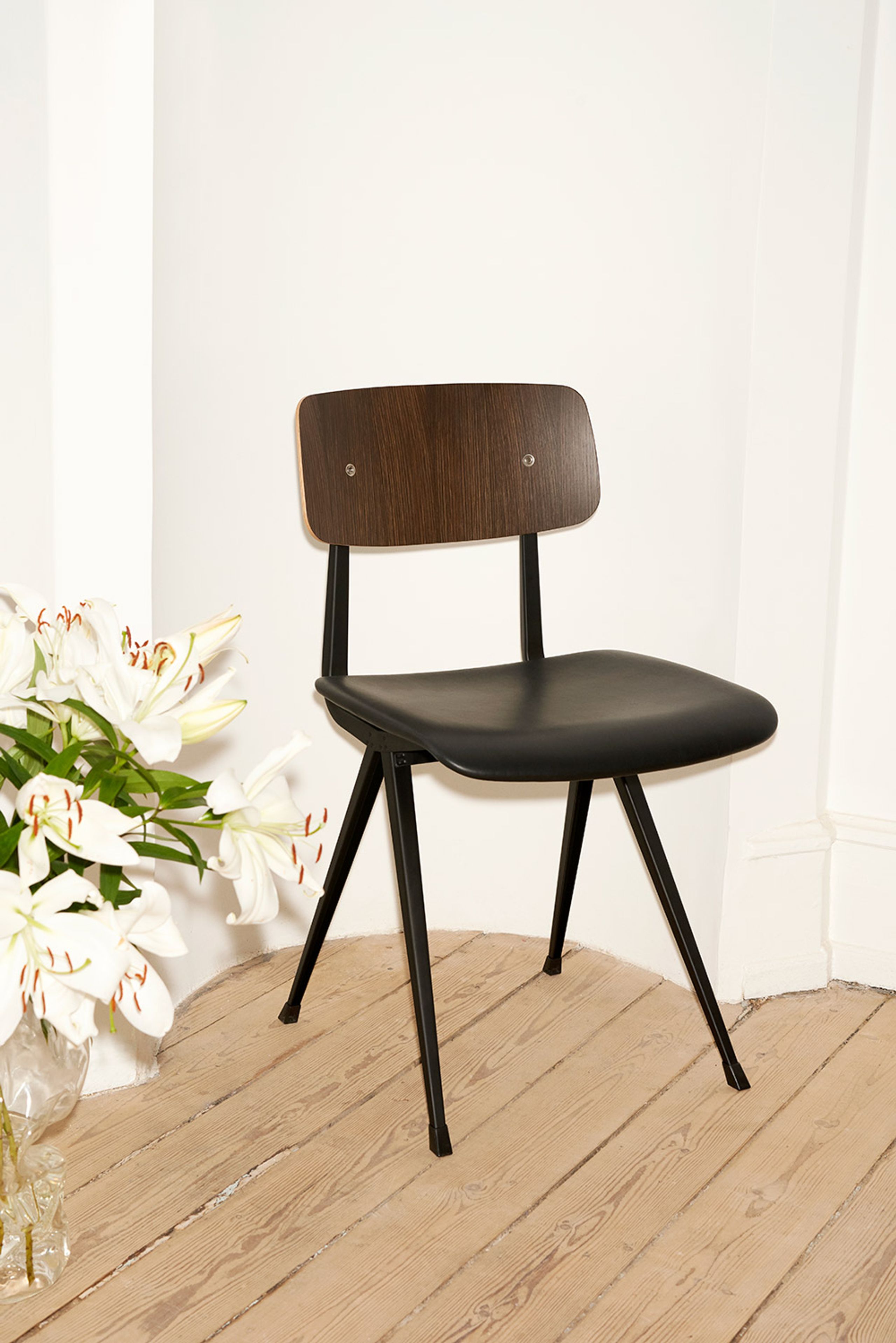 HAY - Esstischstuhl - Result Chair - Beige Water-Based Lacquered Oak / Beige