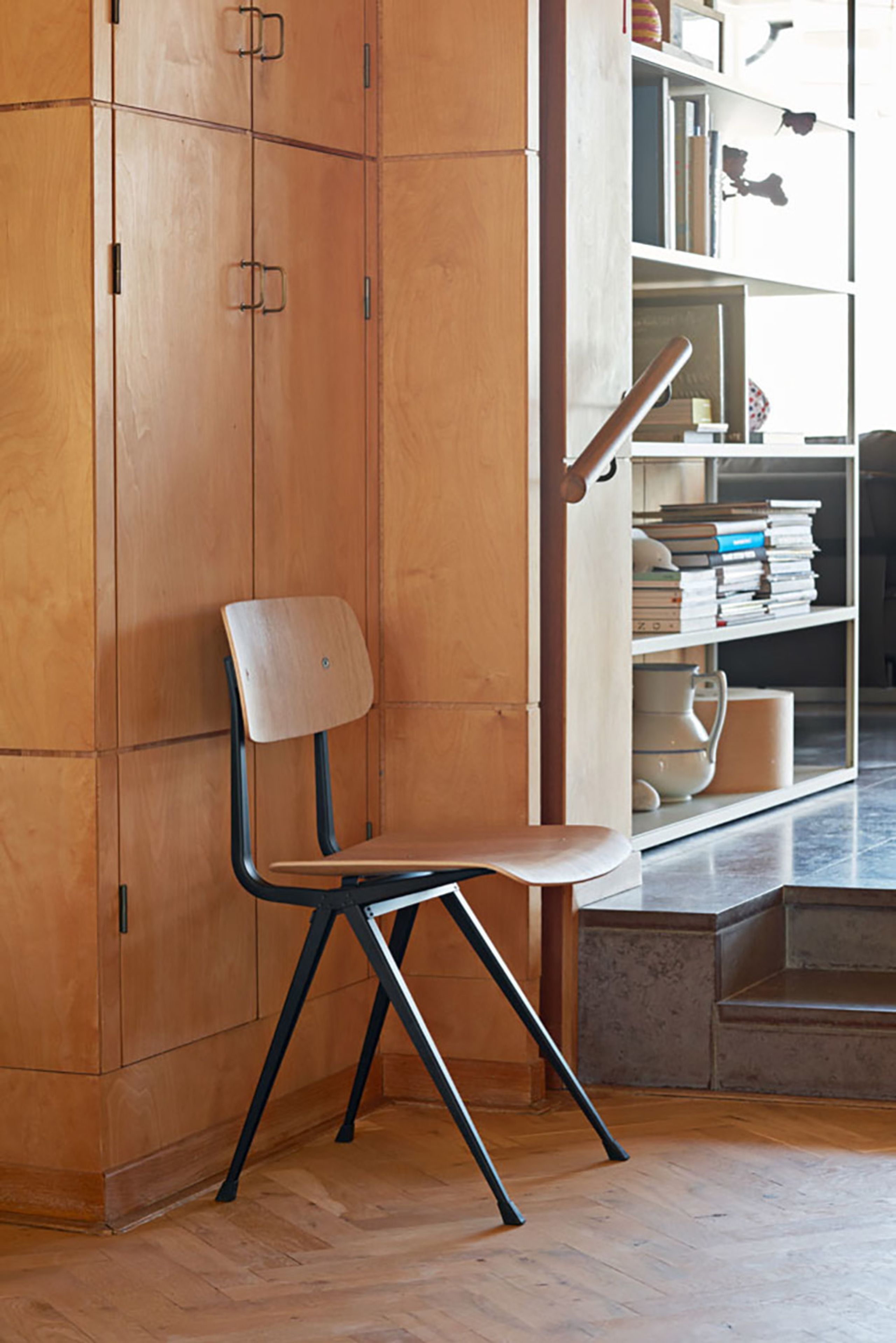 HAY - Esstischstuhl - Result Chair - Smoked Water-Based Lacquered Oak / Beige