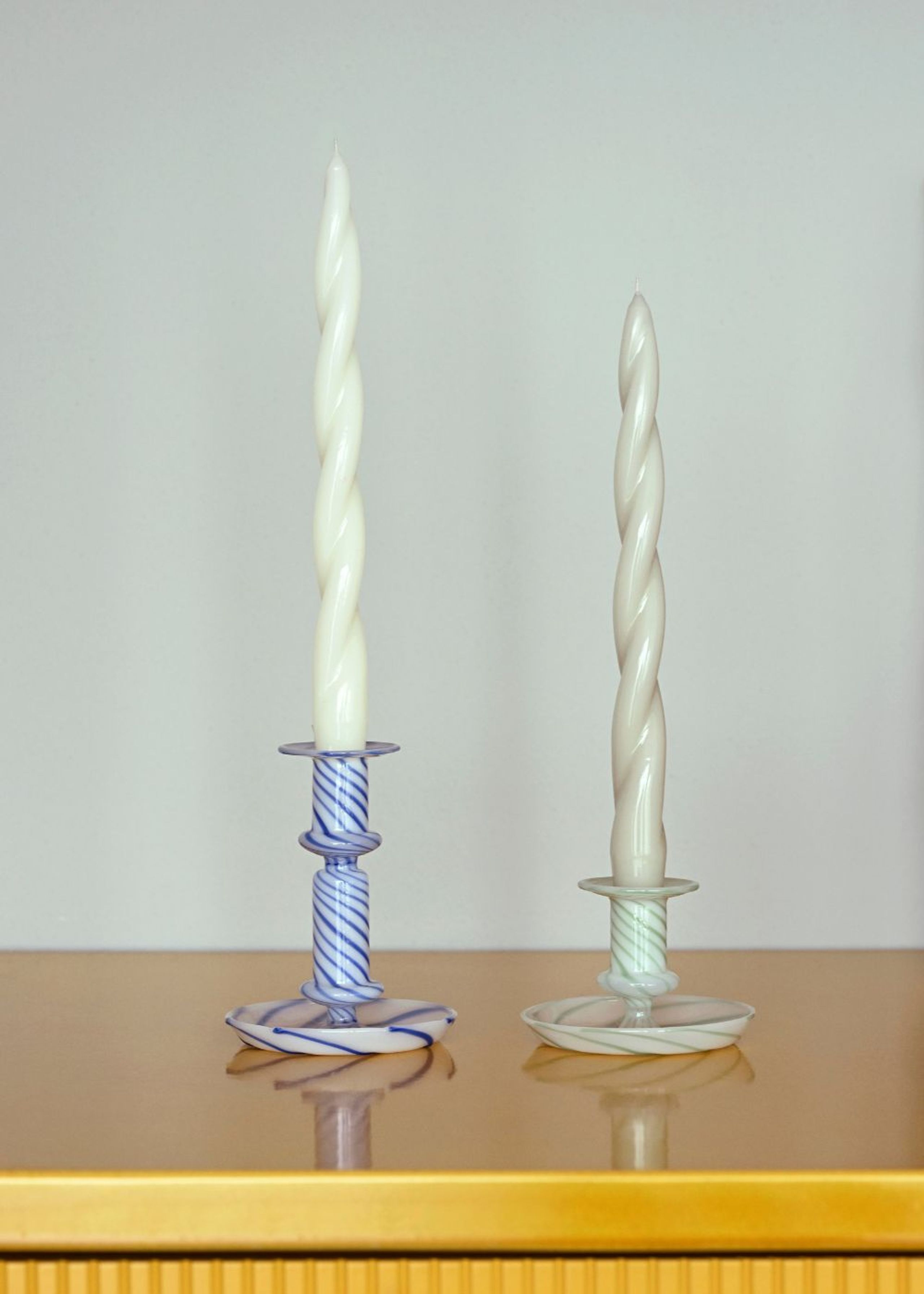 HAY - Stearinlys - Long Mix Candles - Set of 6 - Off White