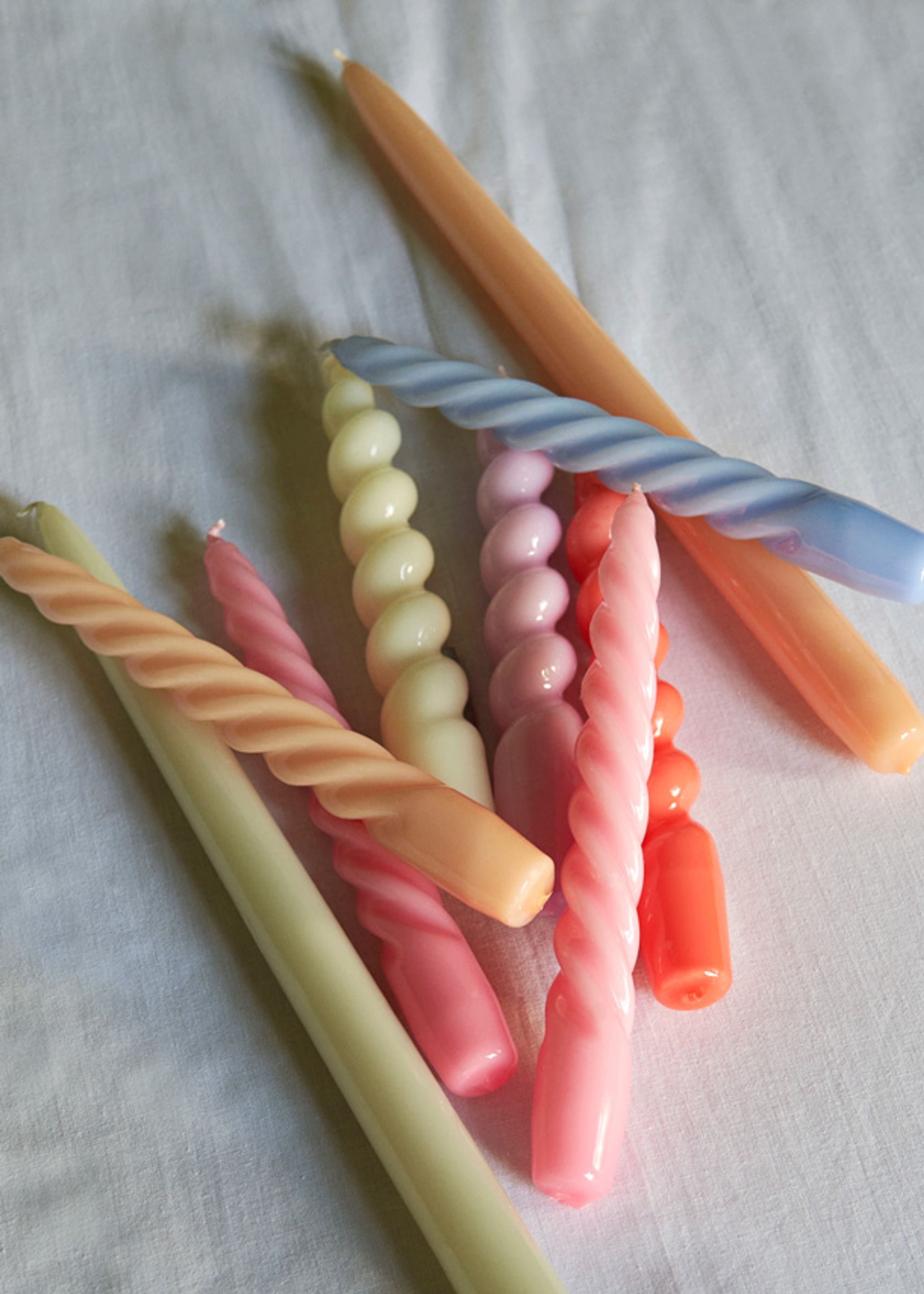 HAY - Bougies - Spiral Candles / Single - Citrus