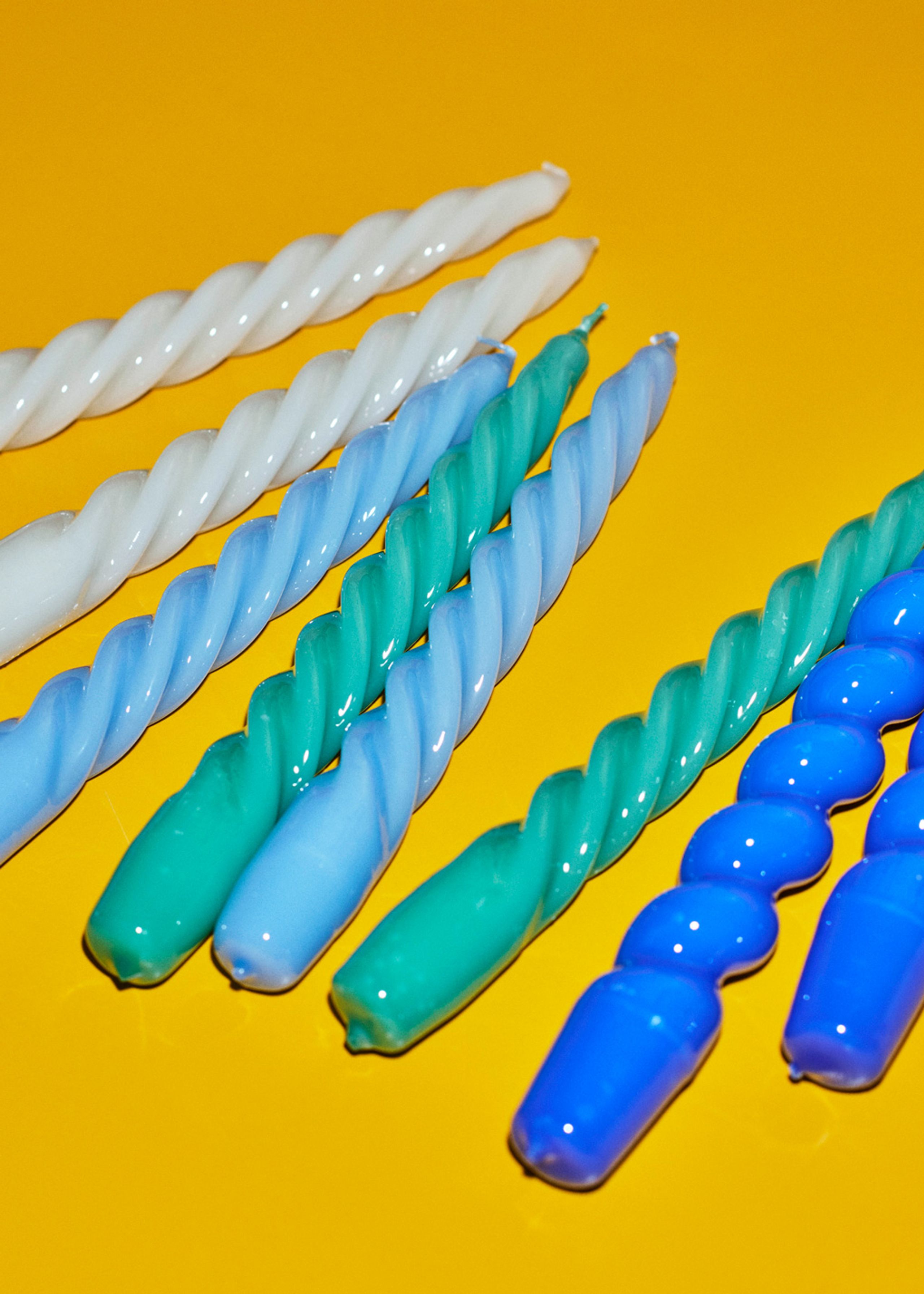 HAY - Bougies - Spiral Candles / Single - Citrus