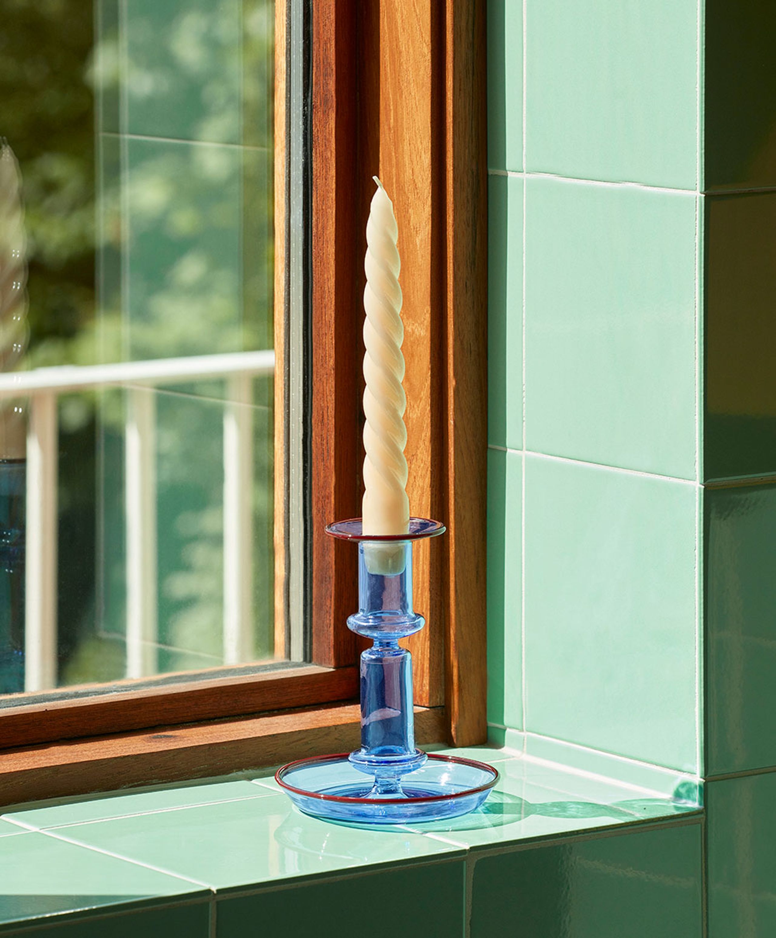 HAY - Świece - Twist Candles / Single - Dark Peach