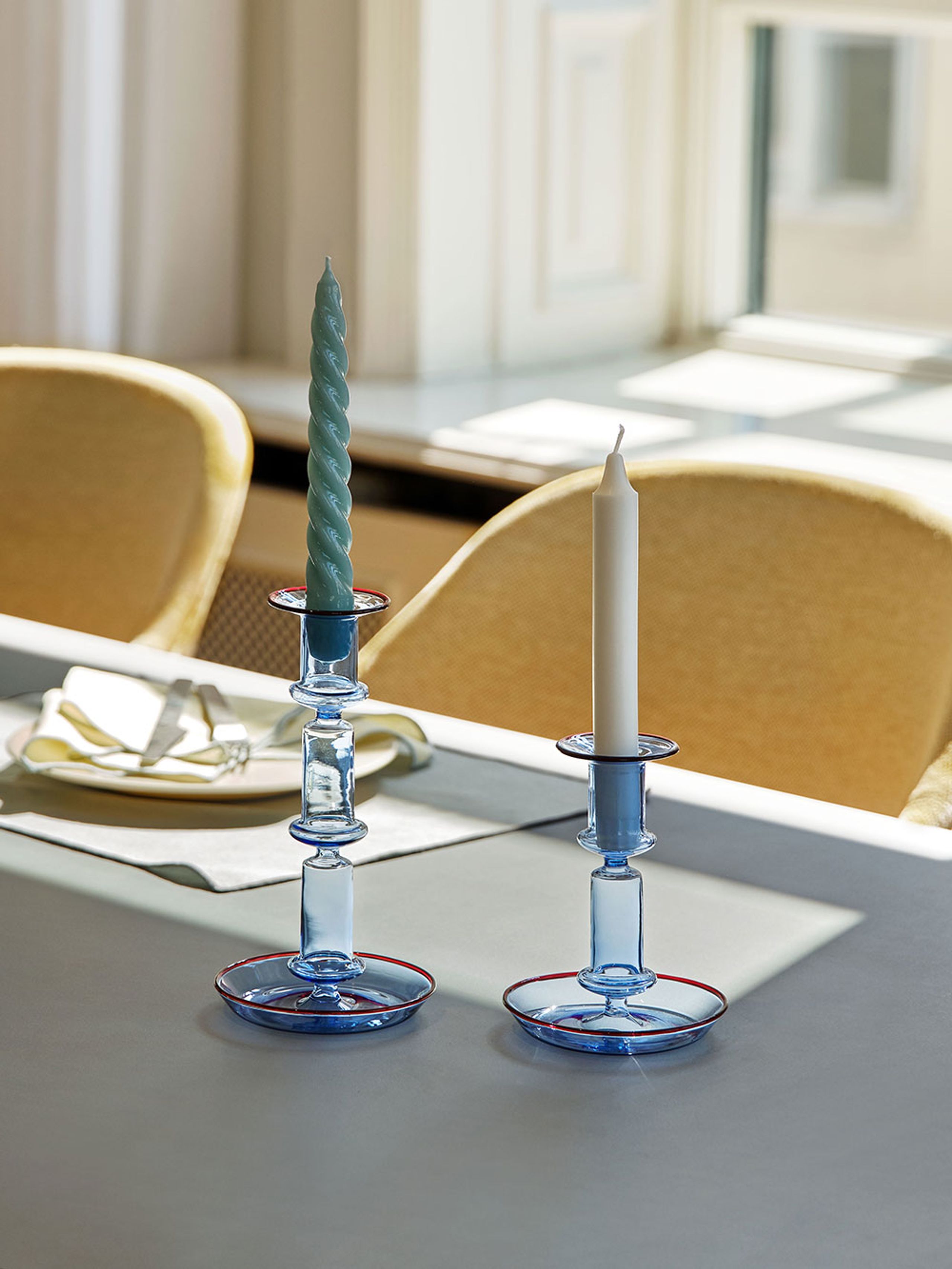 HAY - Świece - Twist Candles / Single - Dark Peach