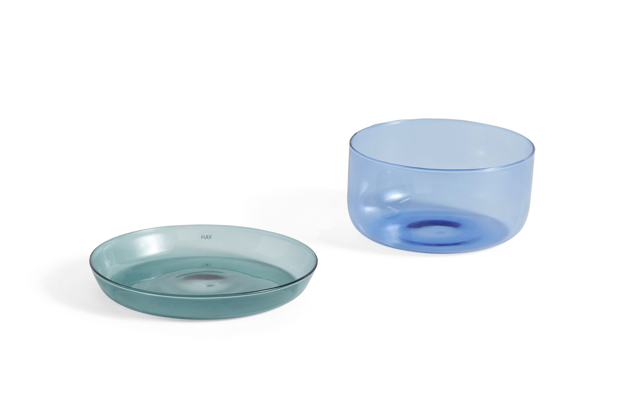 HAY - Frame - 2-in-1 Serving Set - Light Blue / Aqua