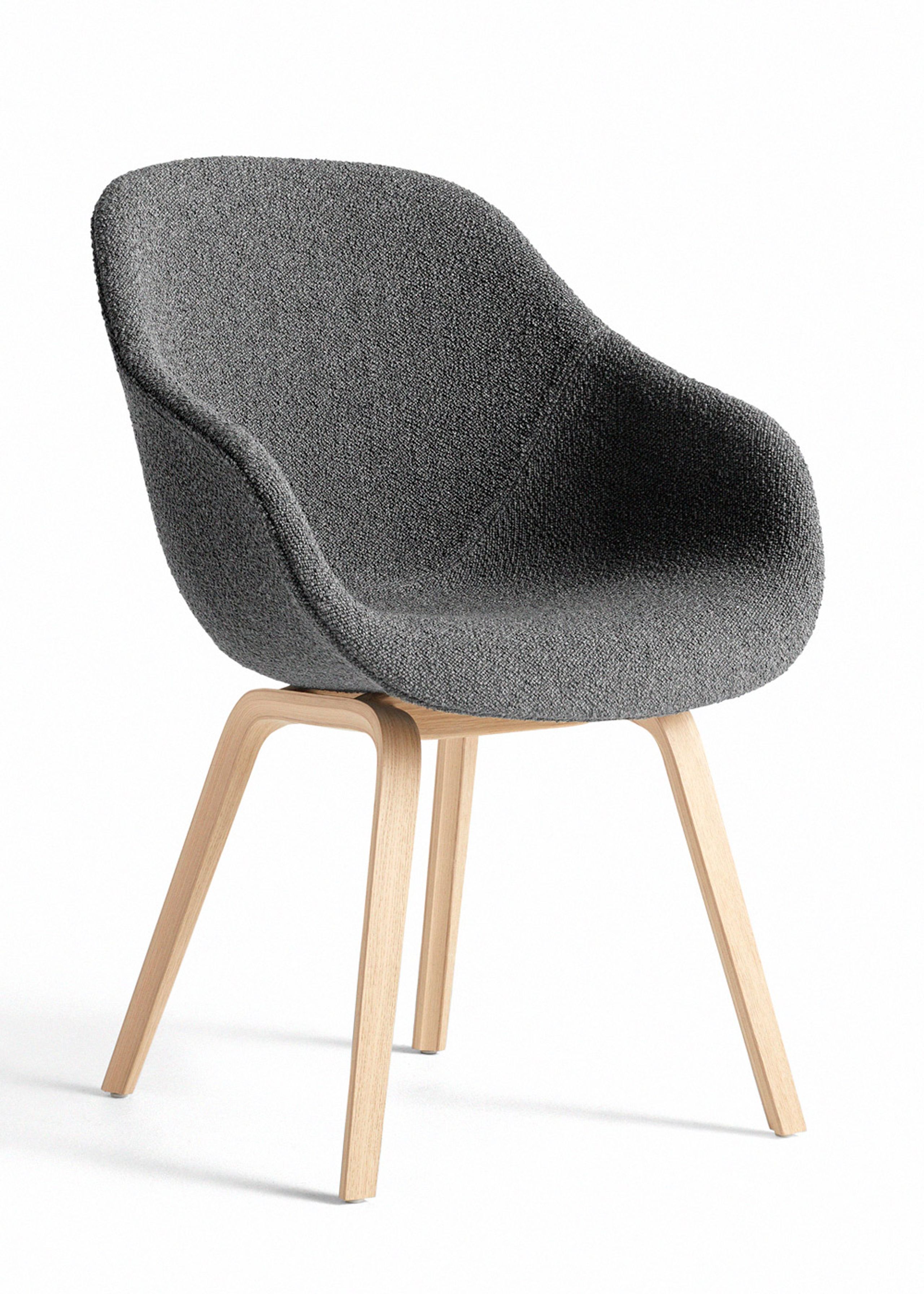 HAY - Chair - AAC 123 / Full Upholstery - Seat: Flamiber Charcoal C8