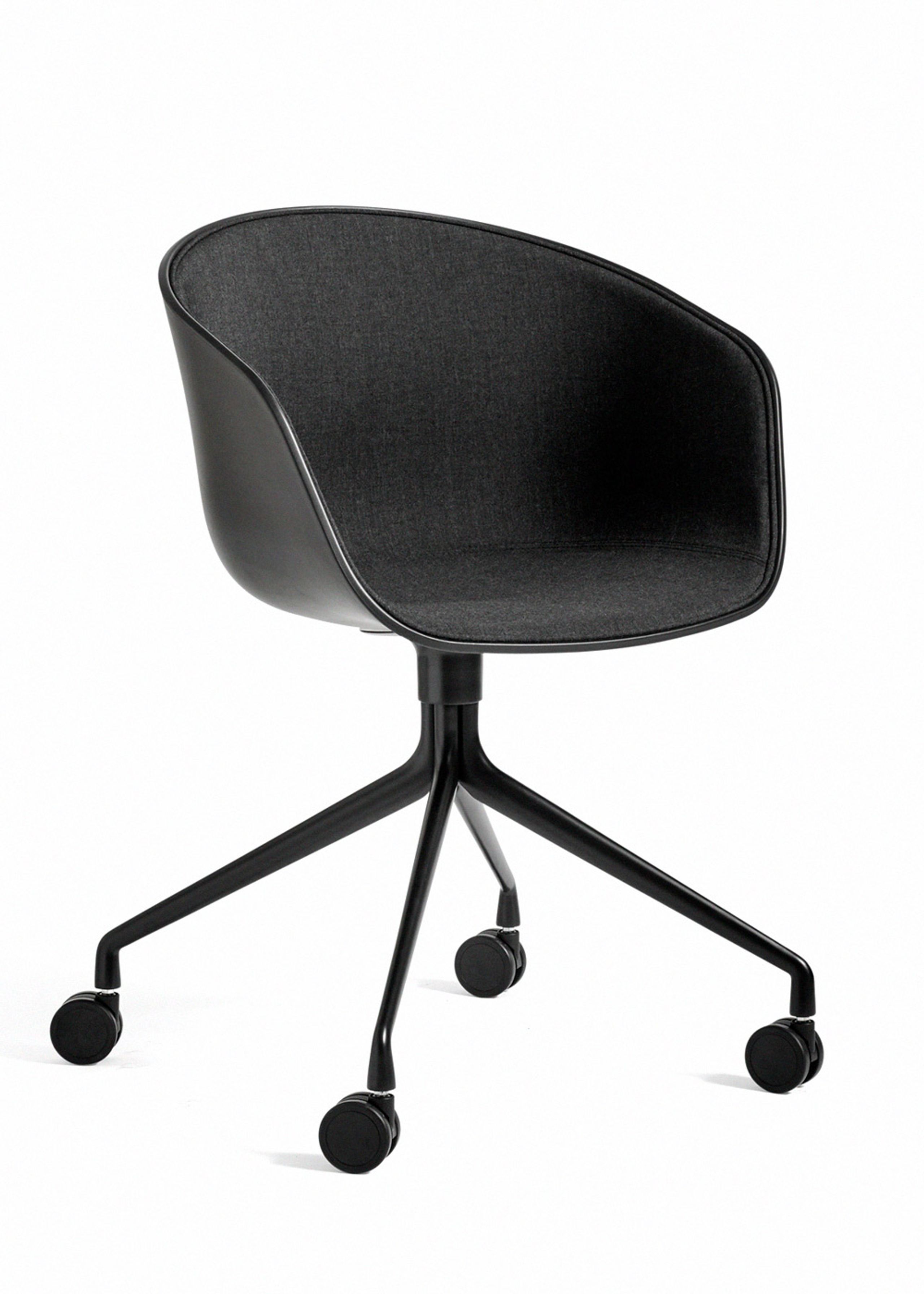 HAY - Stol - AAC 24 / Seat Upholstery - Seat: Black / Remix 183