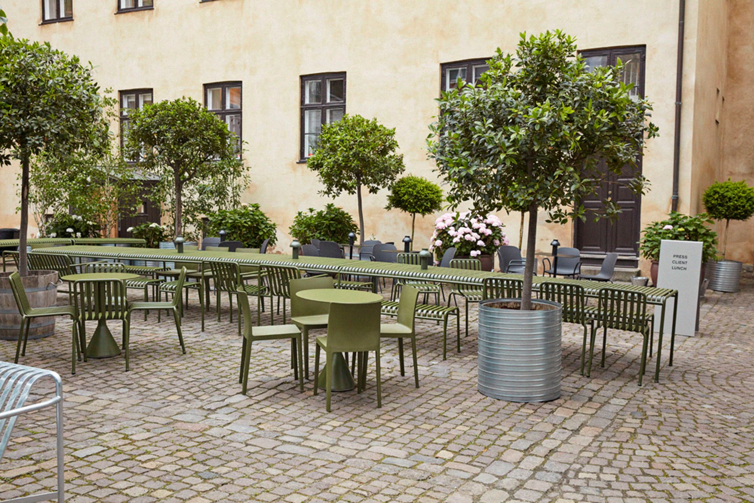 HAY - Stoel - PALLISADE / Chair - Olive