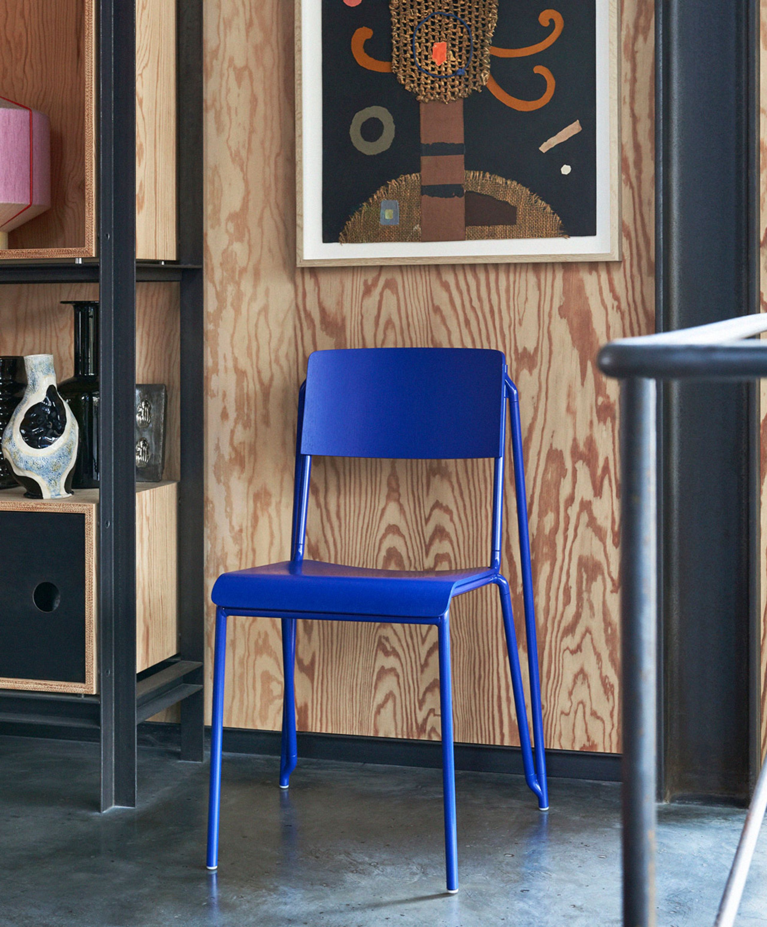 HAY - Chair - Petit Standard - Matt Lacquered Oak / Black Steel