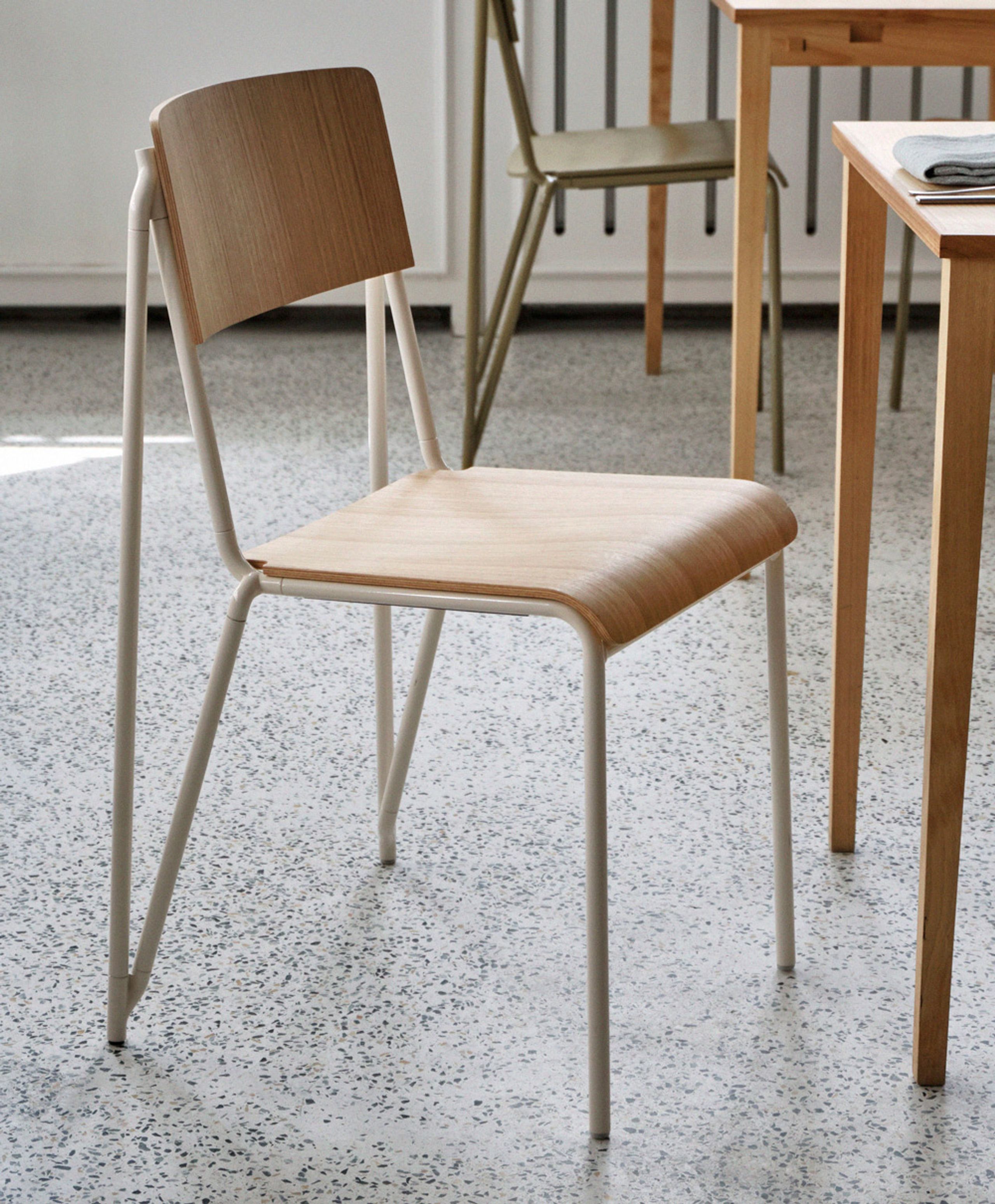 HAY - Chair - Petit Standard - Matt Lacquered Oak / Black Steel