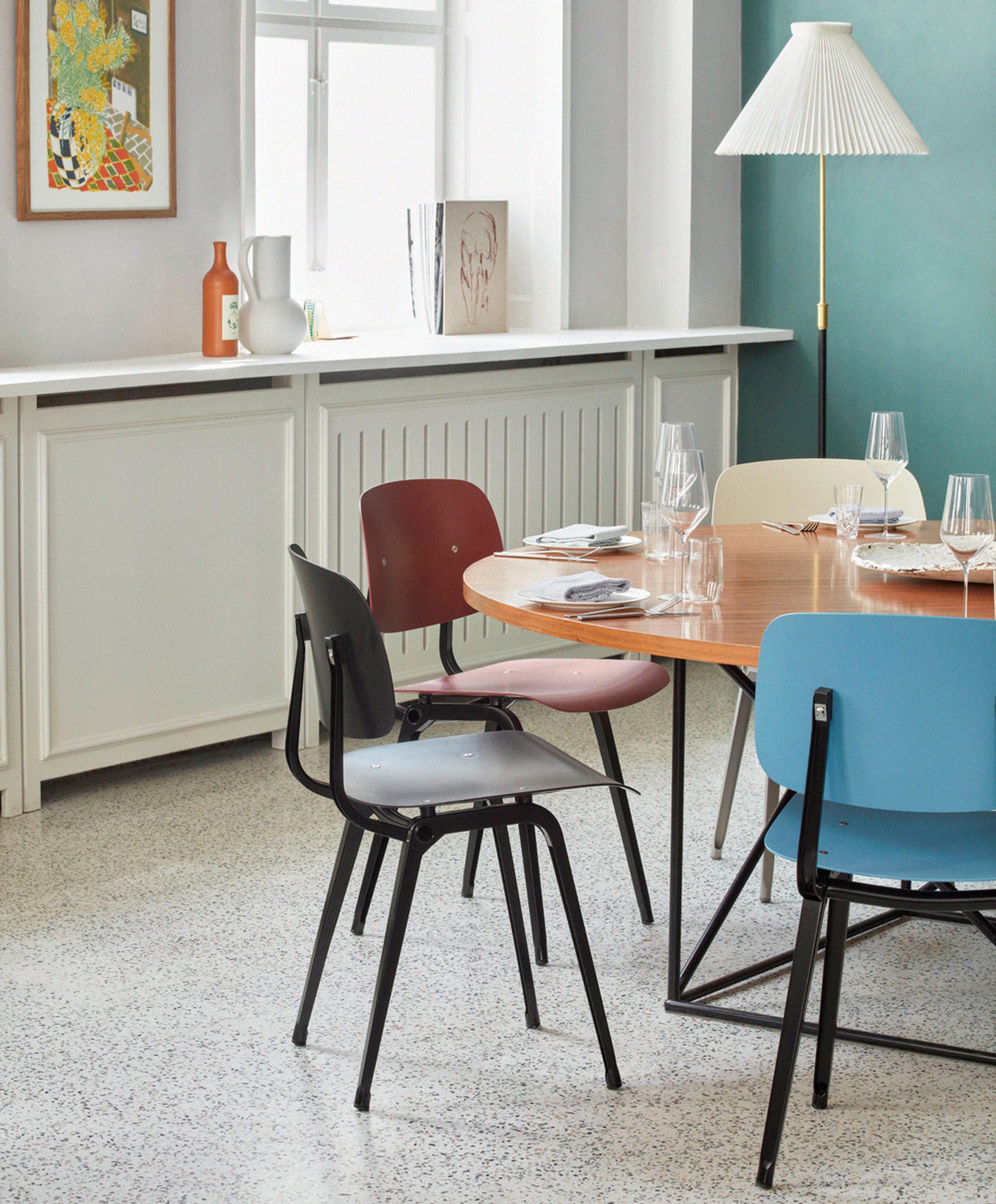 HAY - Chaise - Revolt - Black Steel / Black