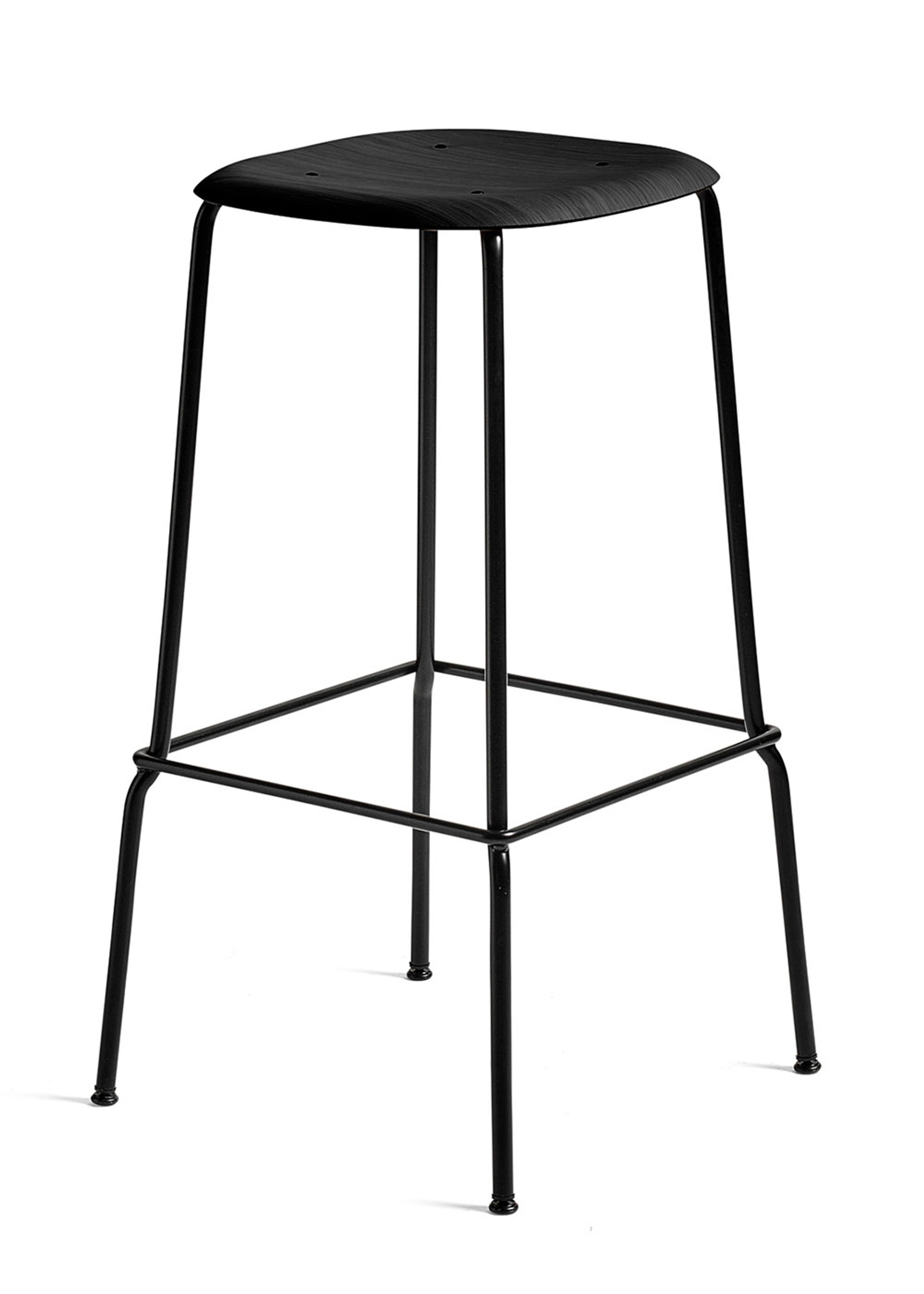 HAY - Chair - Soft Edge 30 - Black/Black Steel