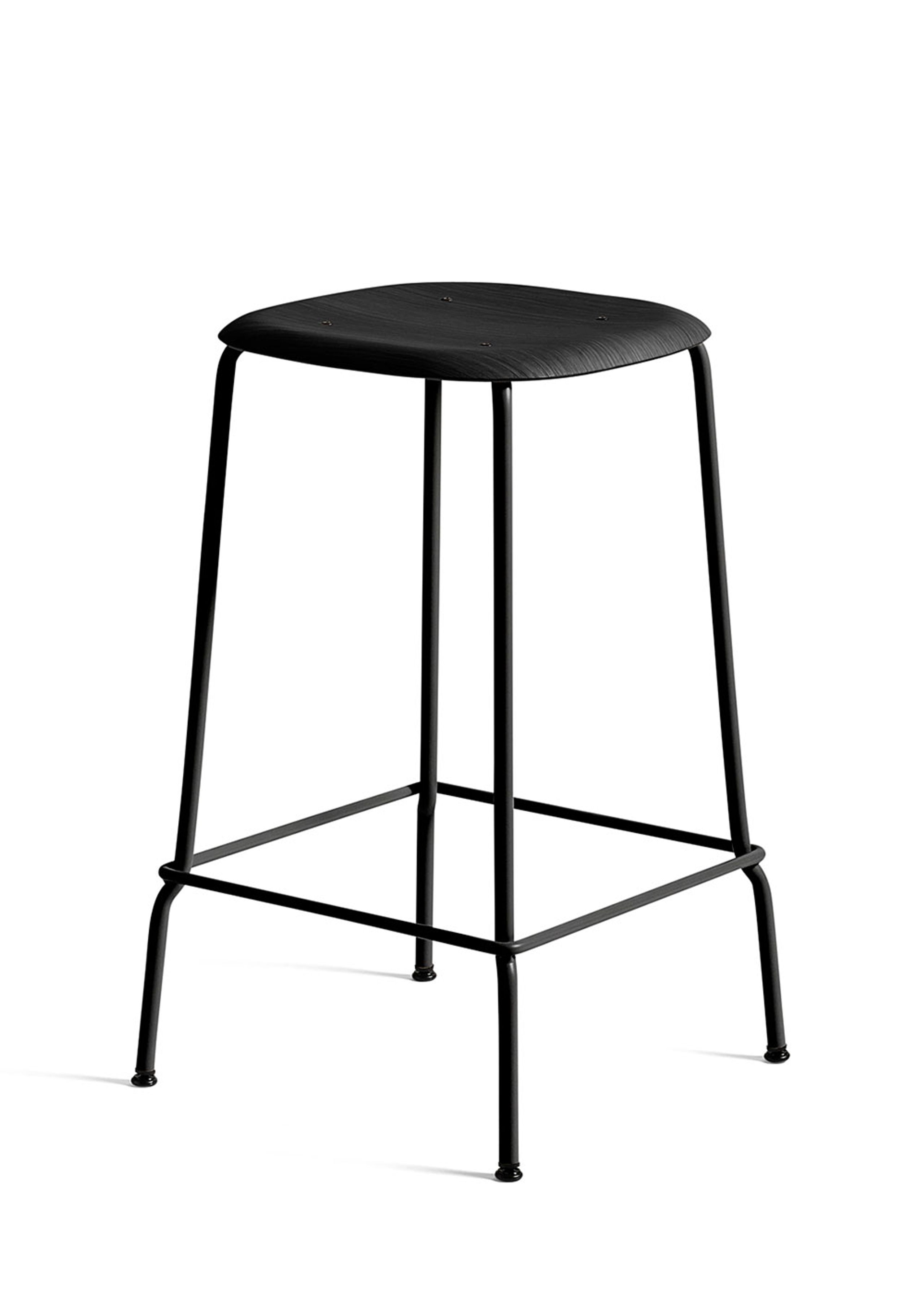 HAY - Chair - Soft Edge 30 - Black/Black Steel