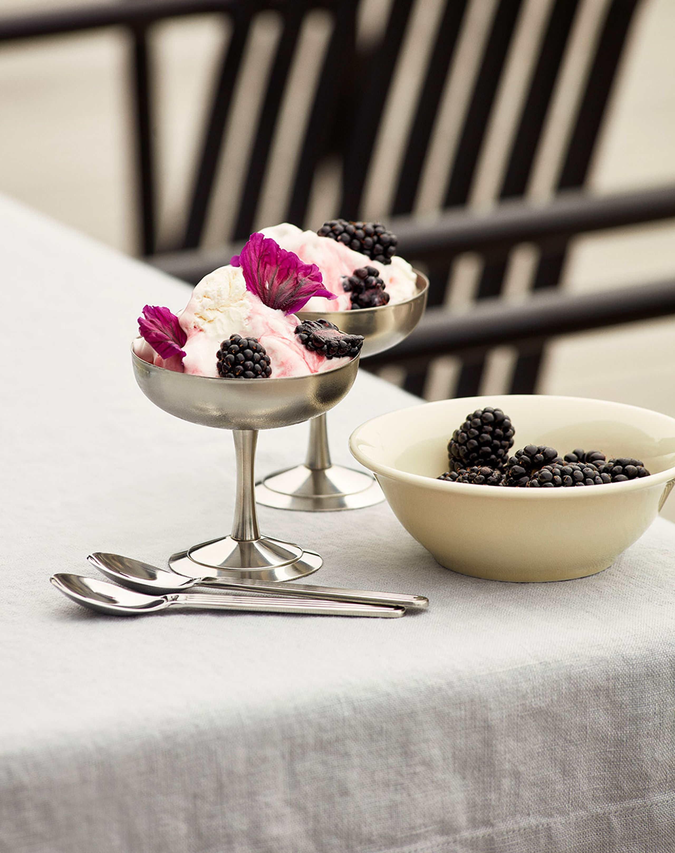 HAY - Plate - Italian Ice Cup - Stainless Steel