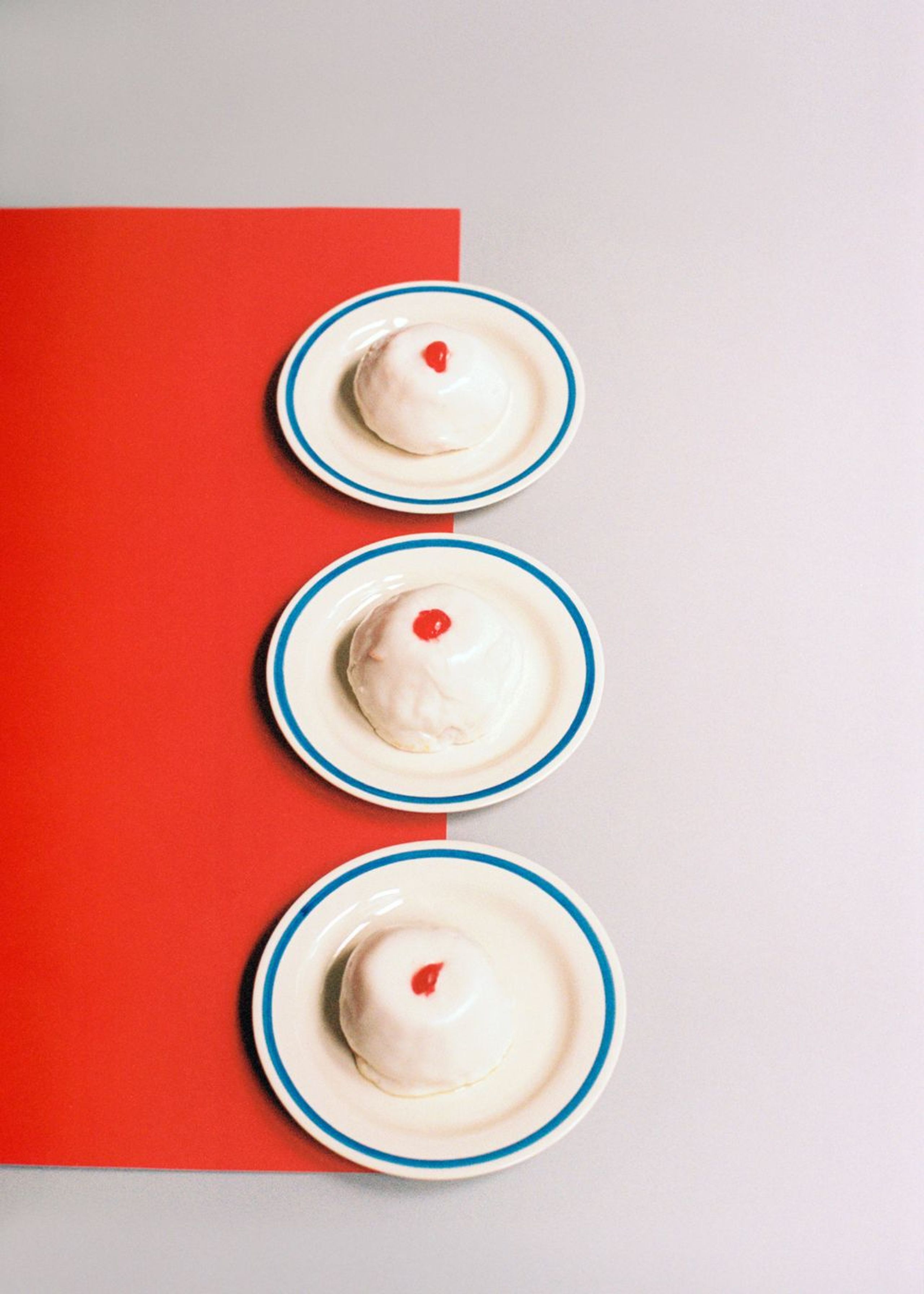 HAY - Plate - Sobremesa Plate set of 2 - BLUE