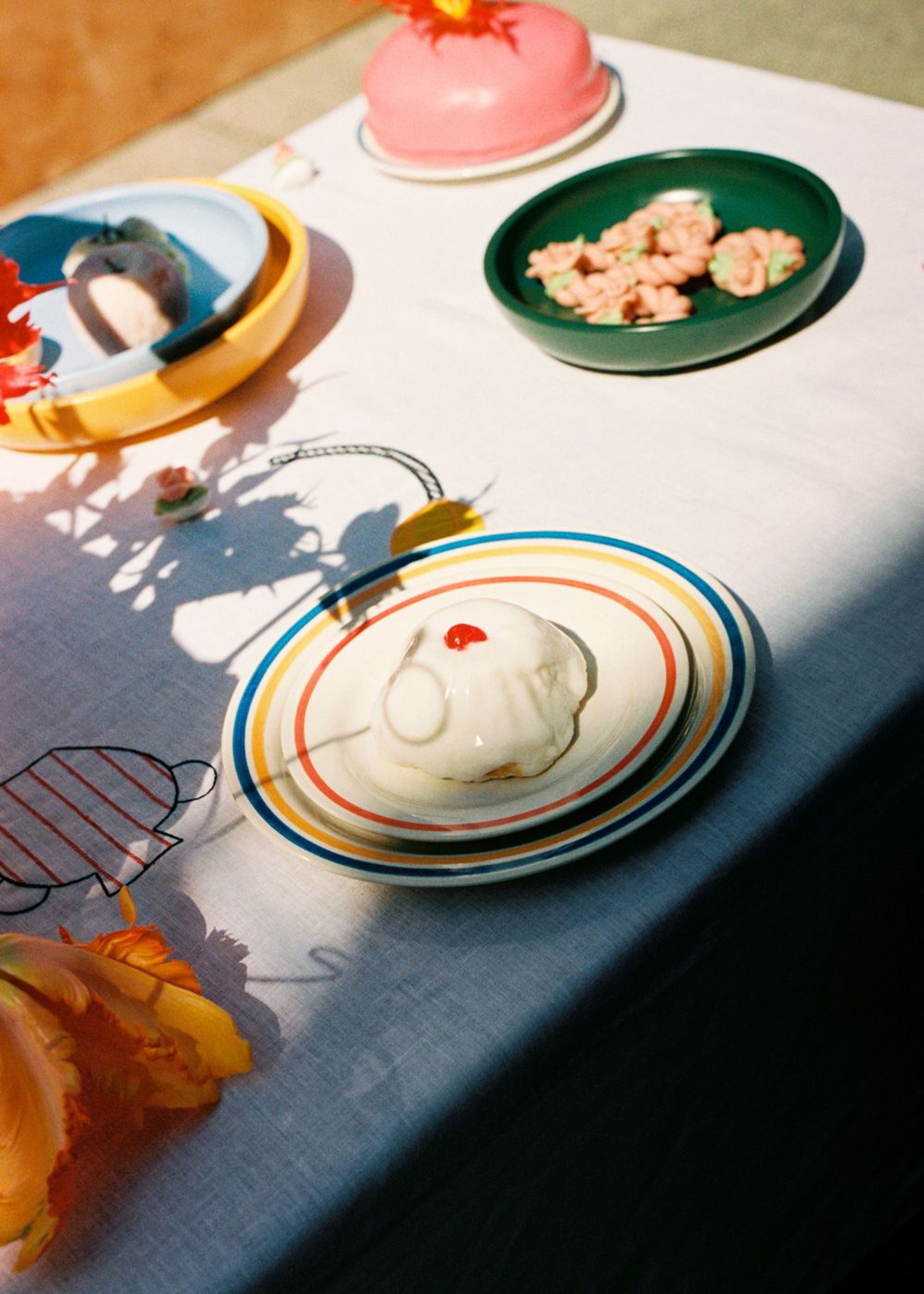 HAY - Tallerken - Sobremesa Plate set of 2 - RED