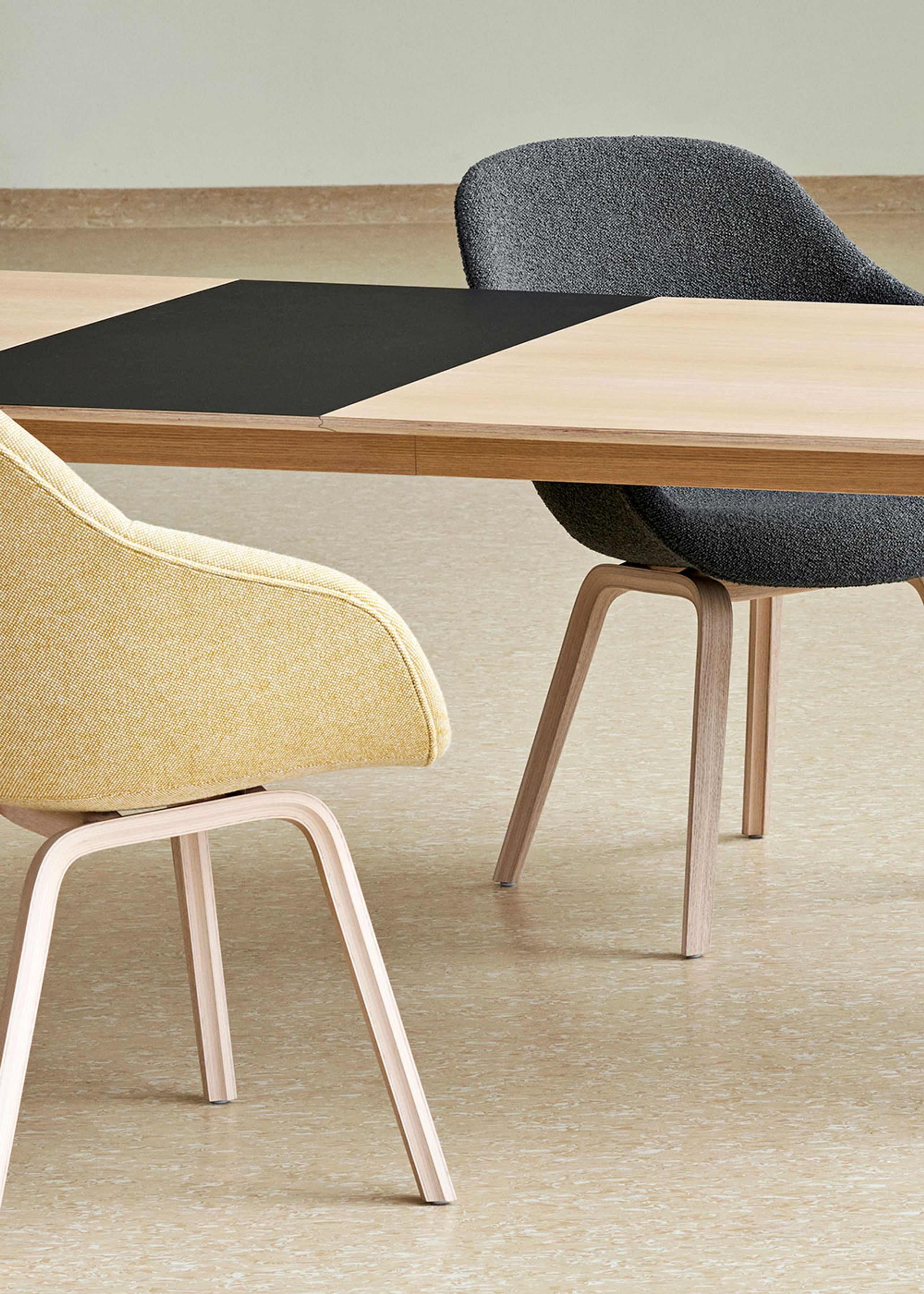 HAY - Iläggsskiva - CPH 30 Extendable - Tillægsplade - Lakeret Valnød /