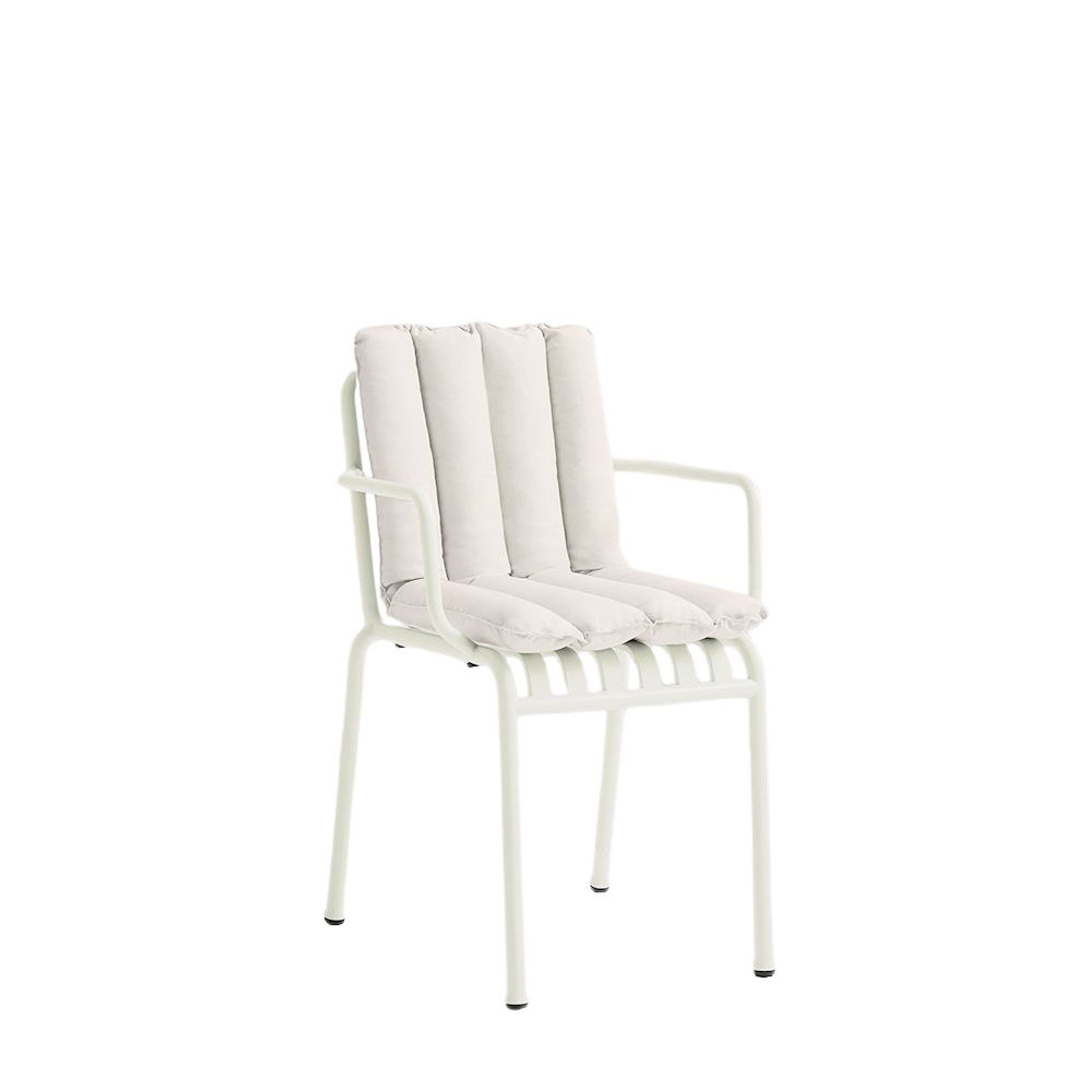 HAY - Outdoor-Kissen - PALISSADE / Soft Quilted Cushion for Chair & Armchair - Cream White