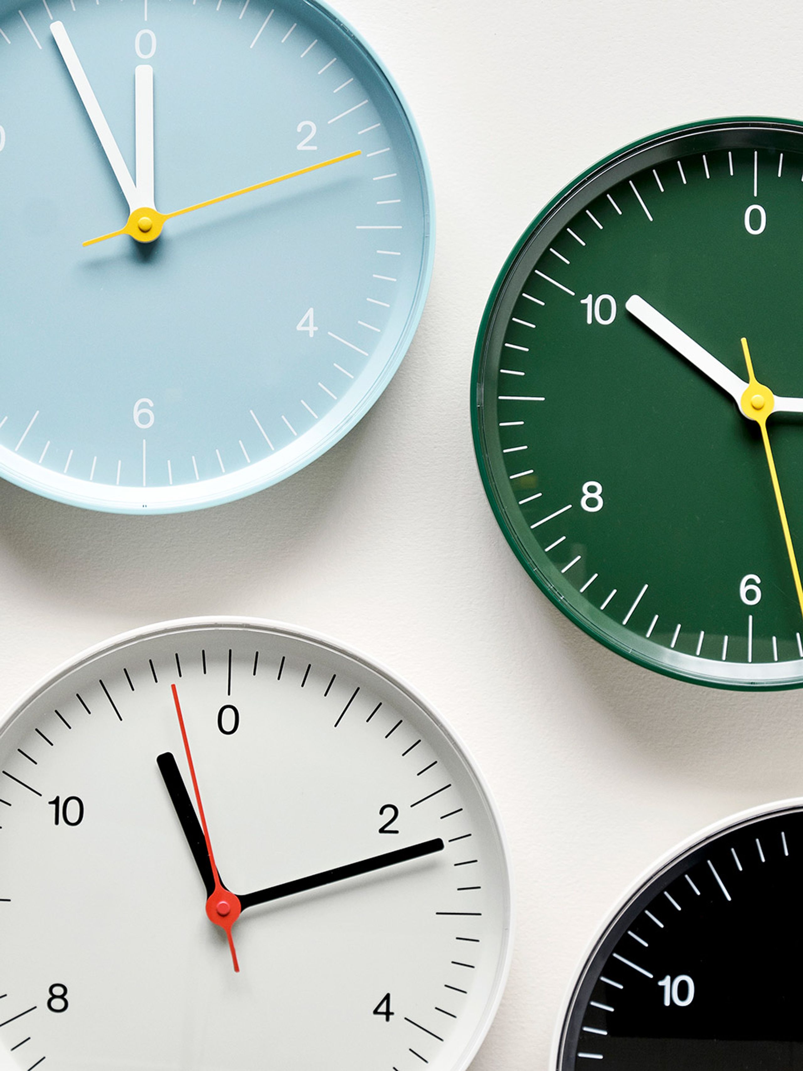 HAY - Clock - Wall Clock - White