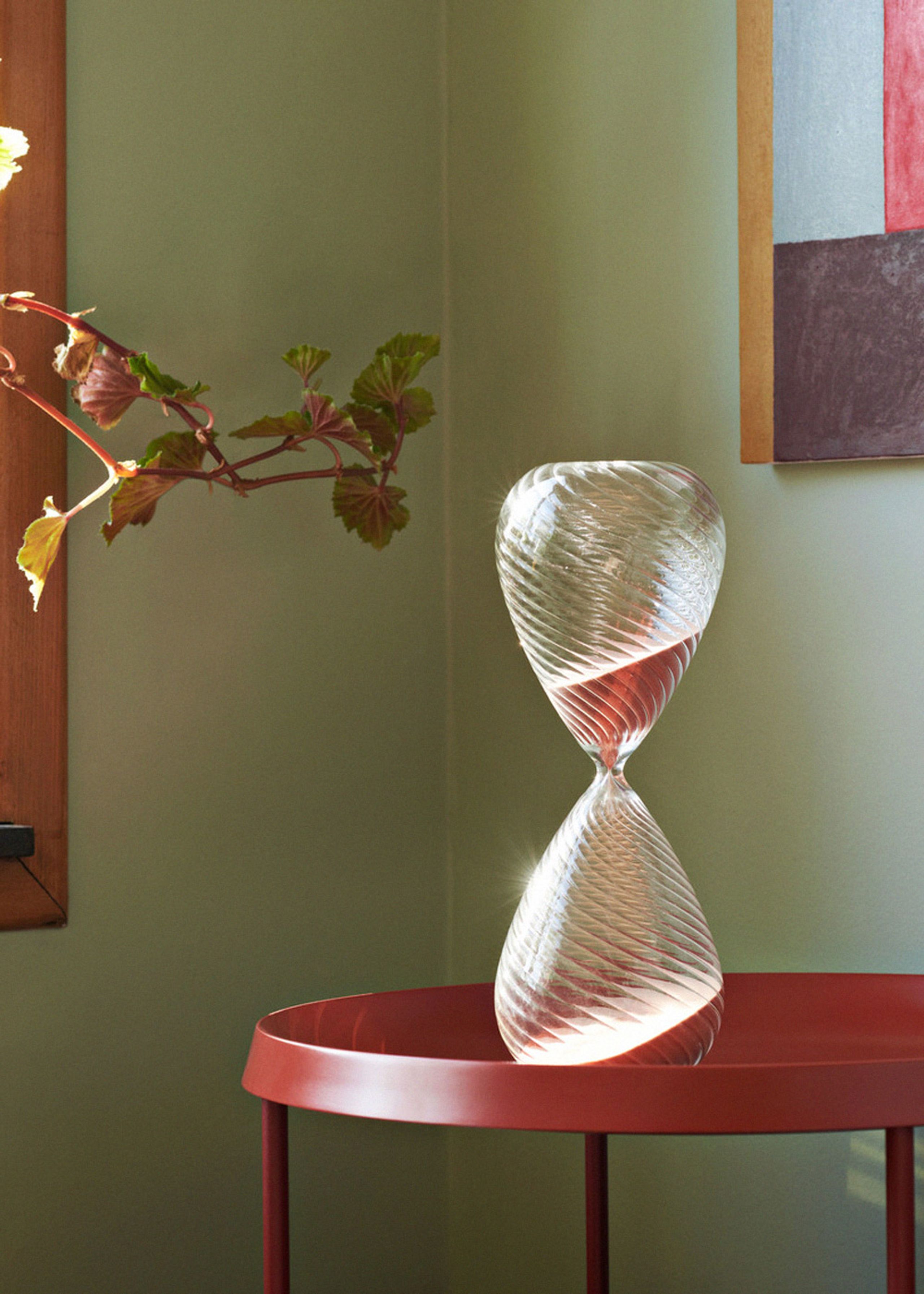 HAY - Clock - TIME / Small - Lemon Yellow