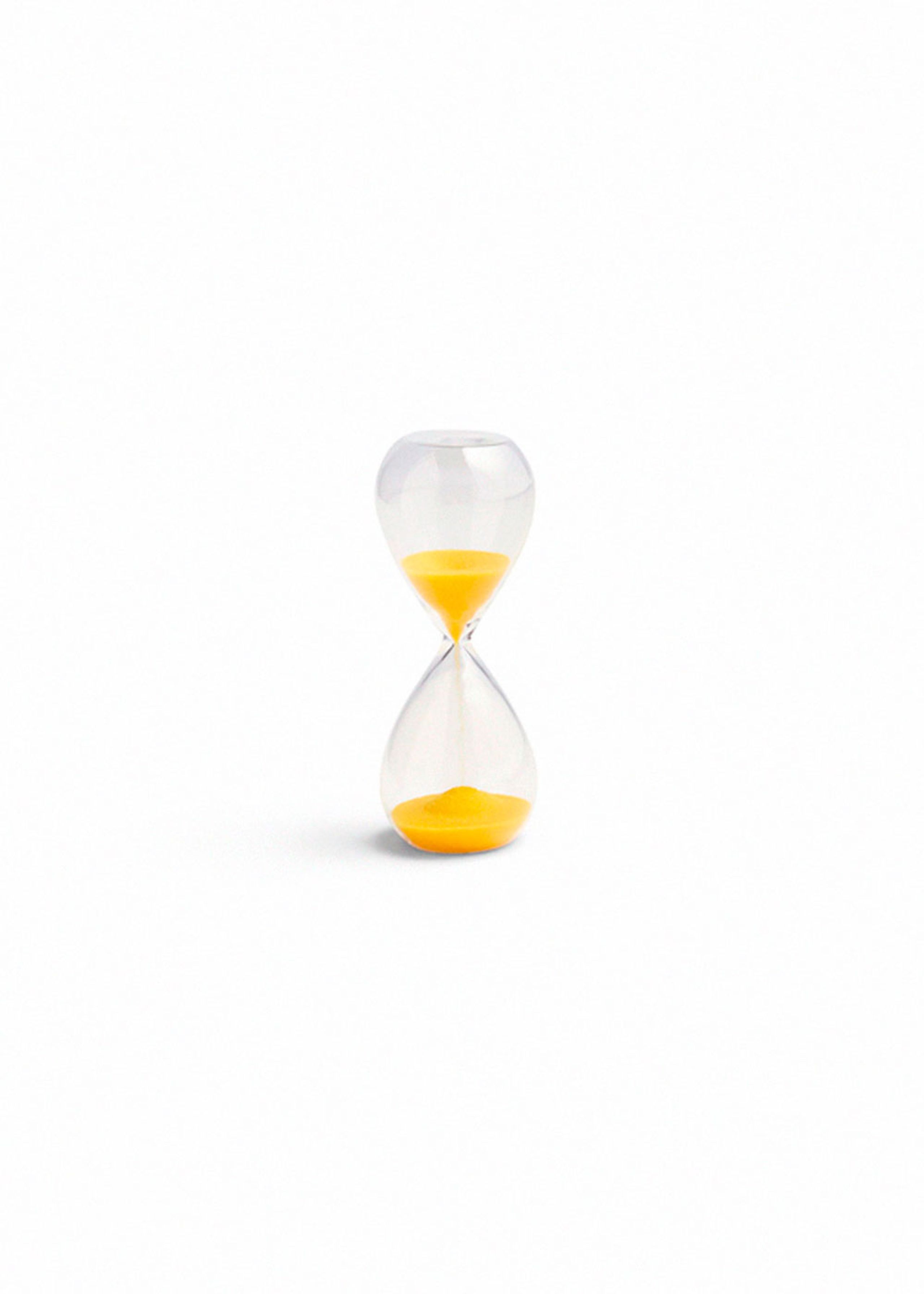 HAY - Clock - TIME / Small - Lemon Yellow