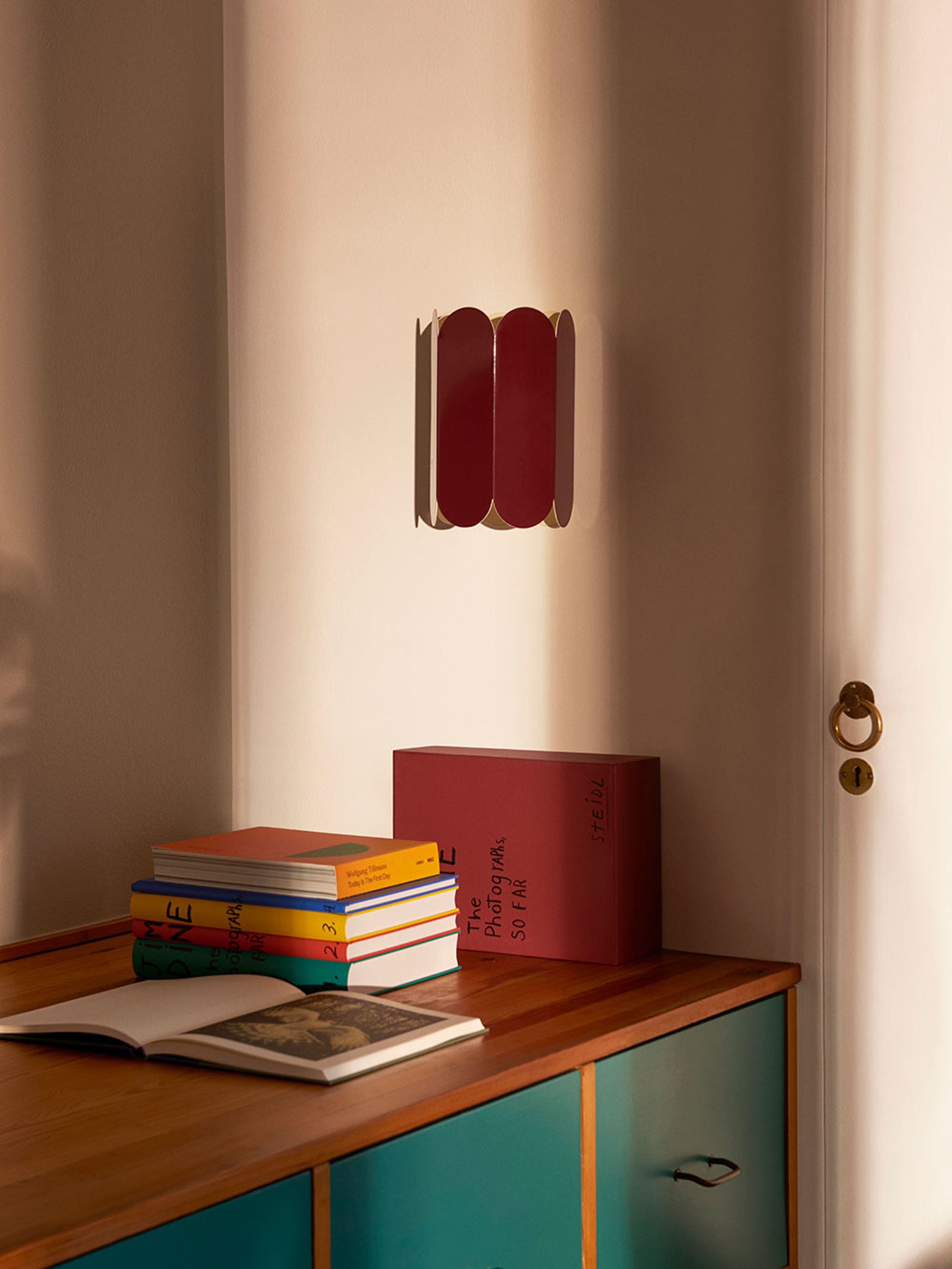 HAY - Lampe murale - Arcs Wall Sconce - Auburn Red