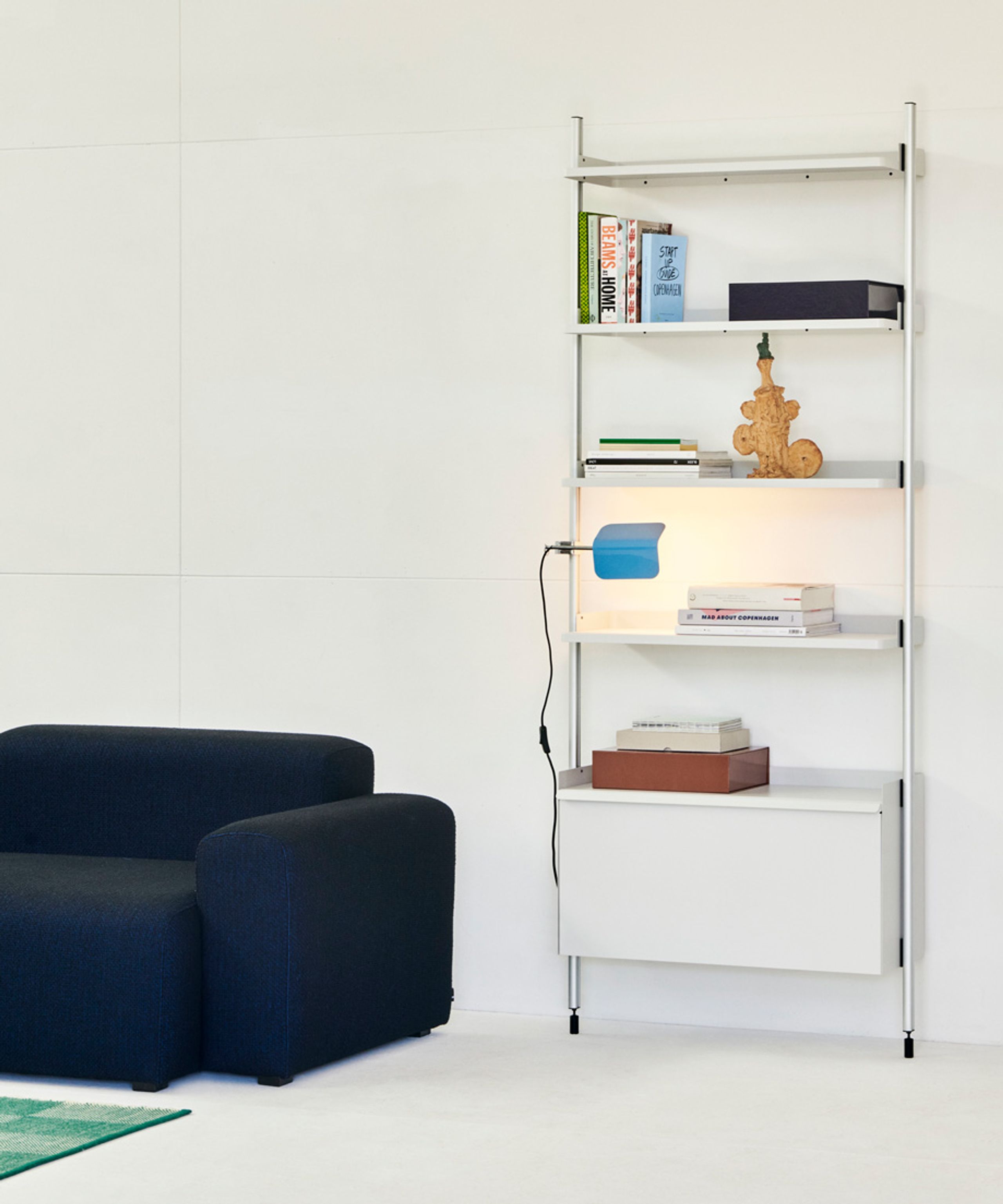 HAY - Wall lamp - Apex Clip Lamp - Oyster White