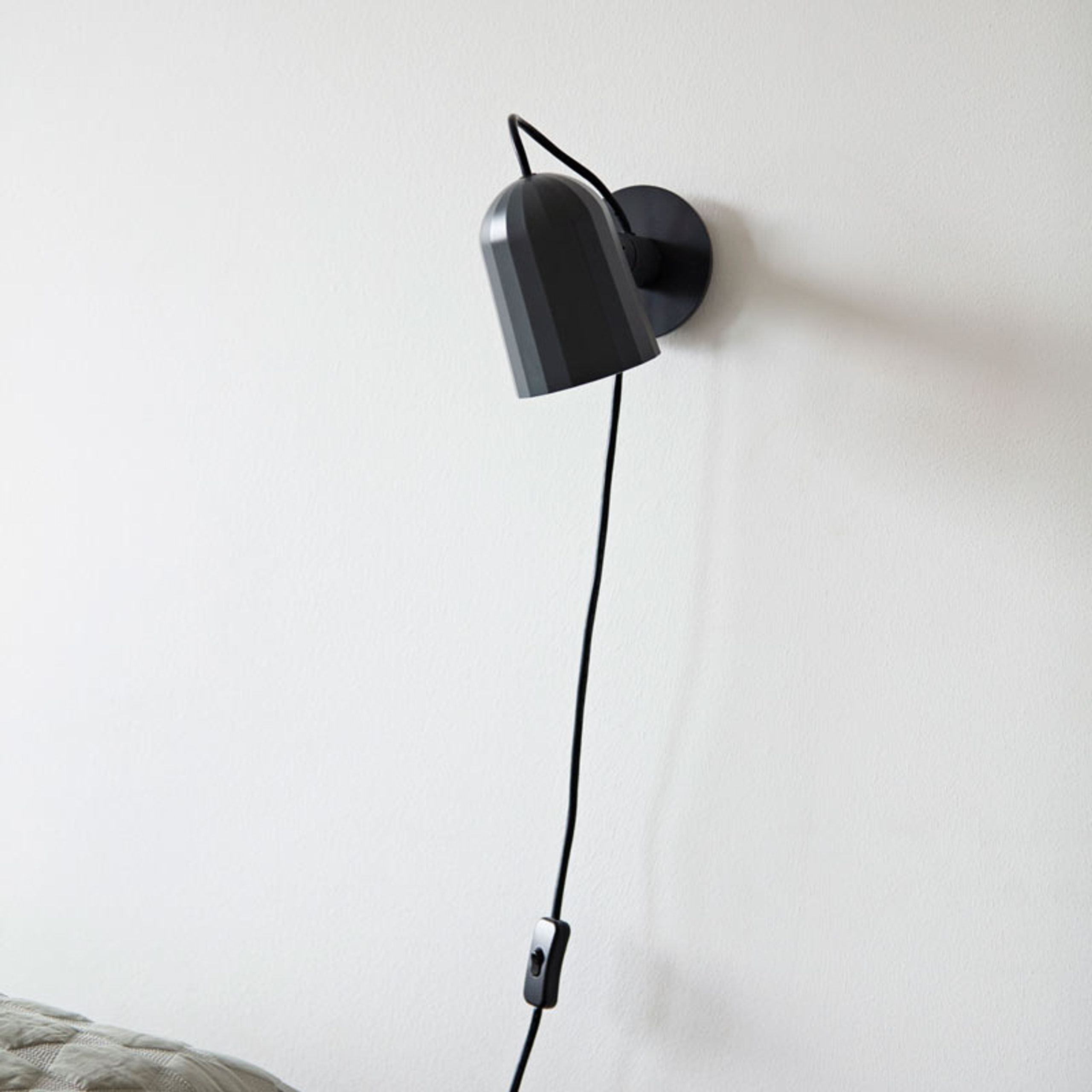 HAY - Wall lamp - Noc Wall - Dark Grey