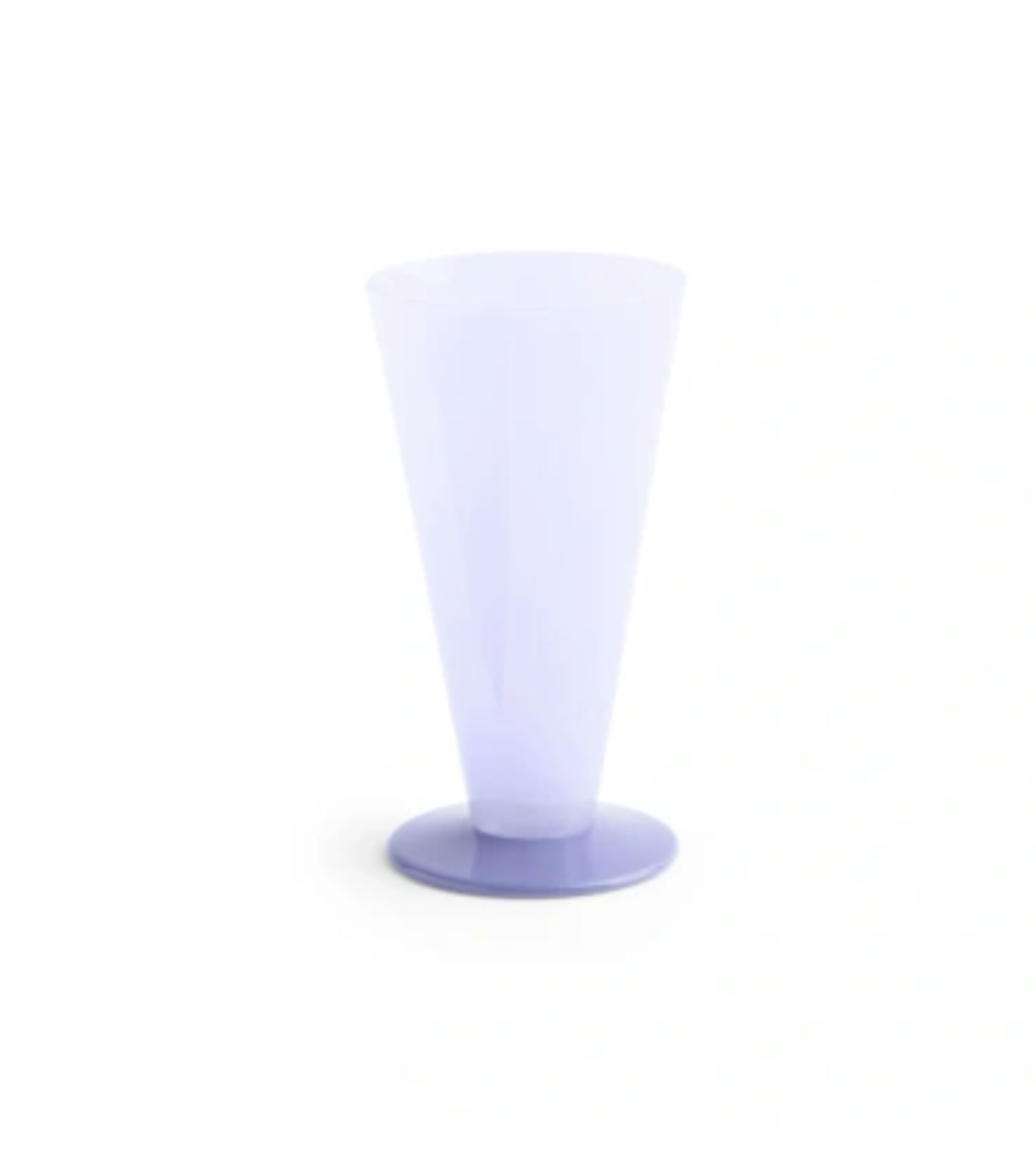 HAY - Vase - Conical Vase - Small - Light blue and lavender blue