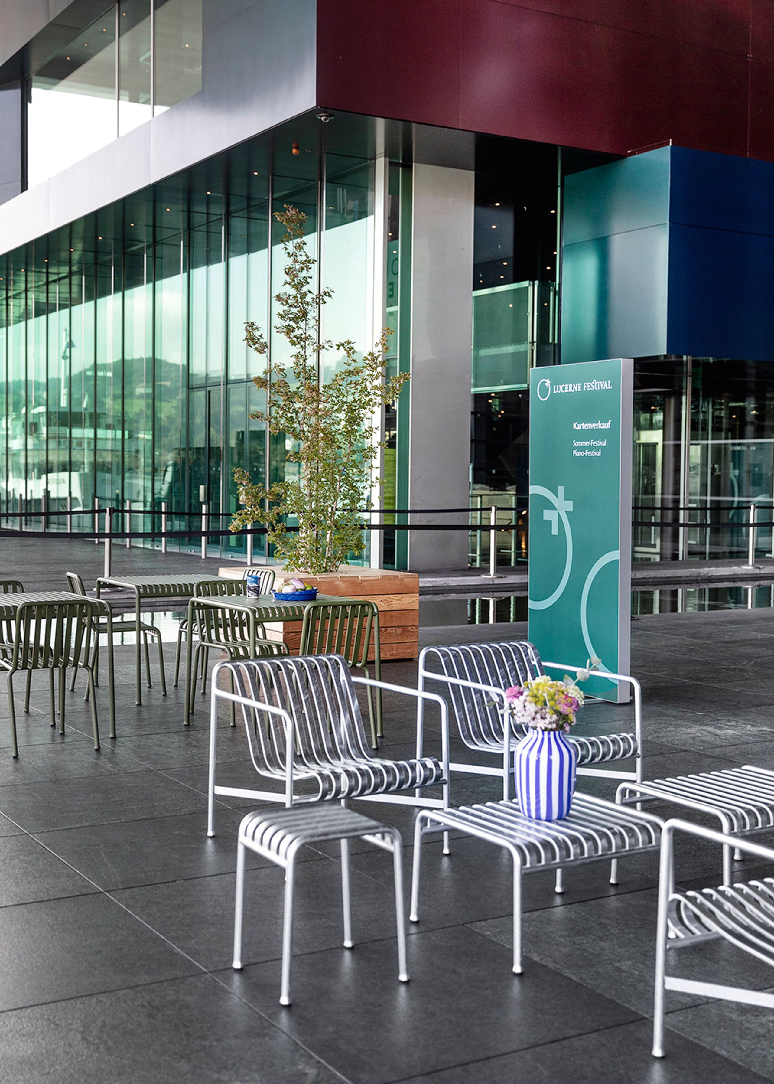 HAY - Vase - Juice vase - Blue