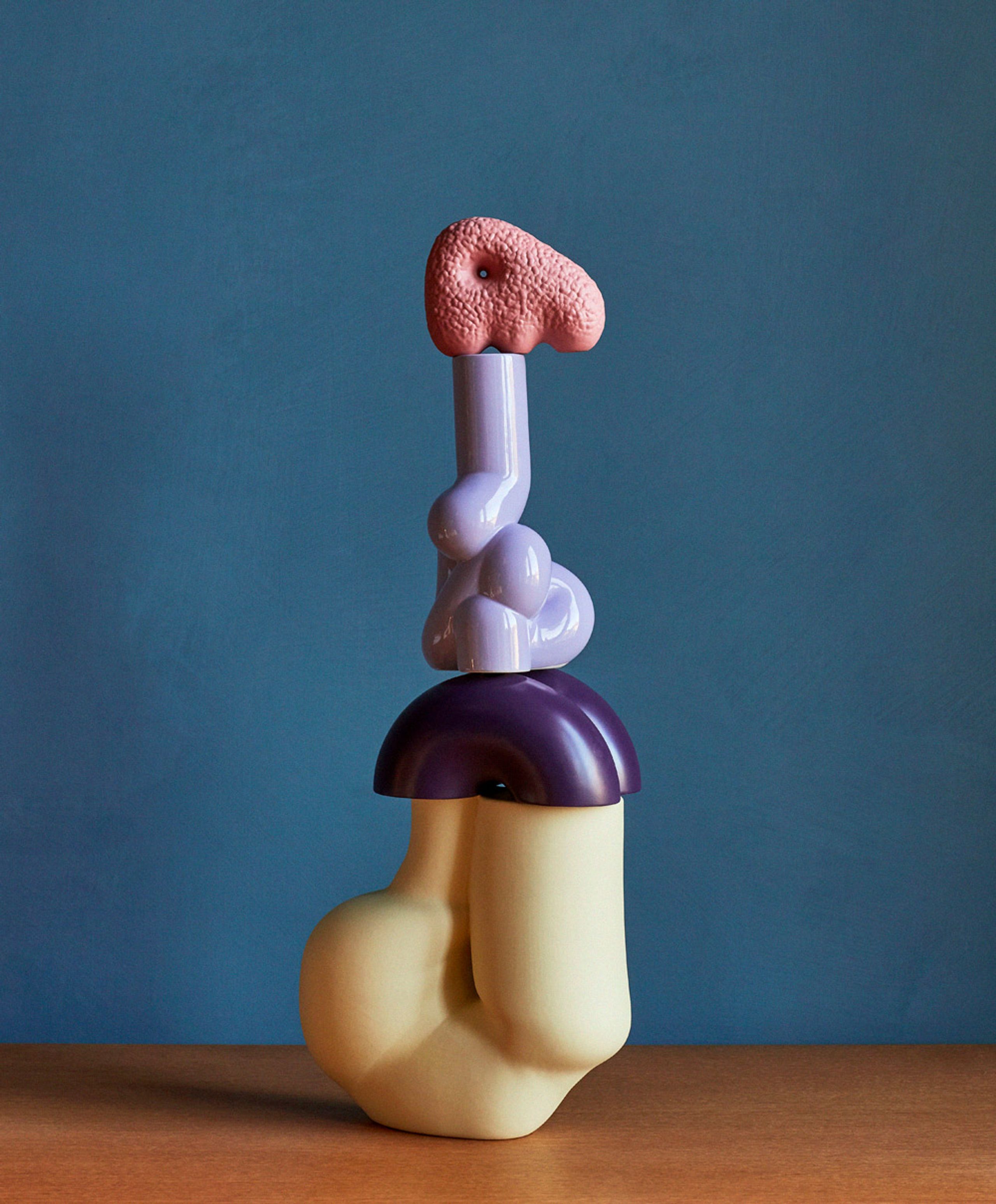 HAY - Vase - W&S Vase - Belly Button - Red