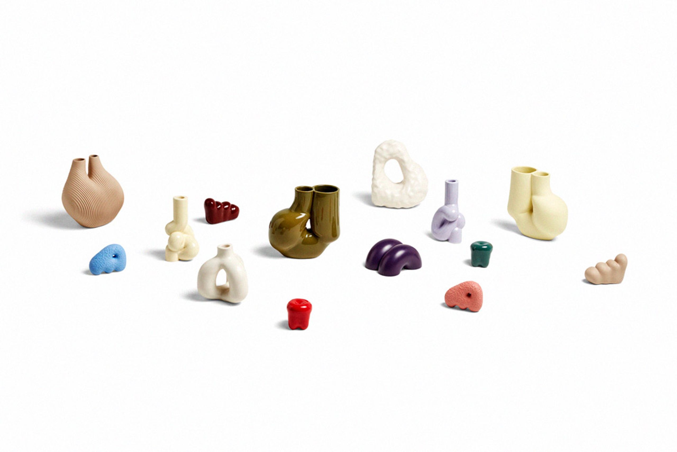 HAY - Vase - W&S Vase - Belly Button - Red