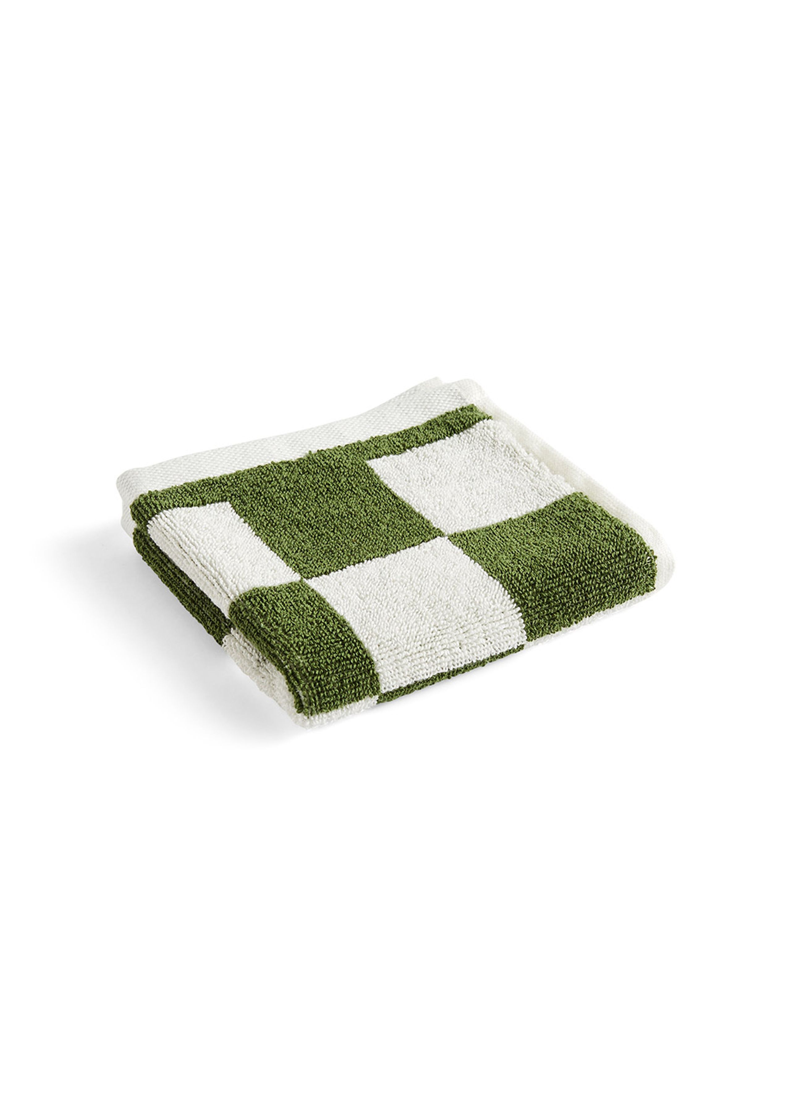 HAY - Vaskeklud - Check Wash Cloth - Matcha