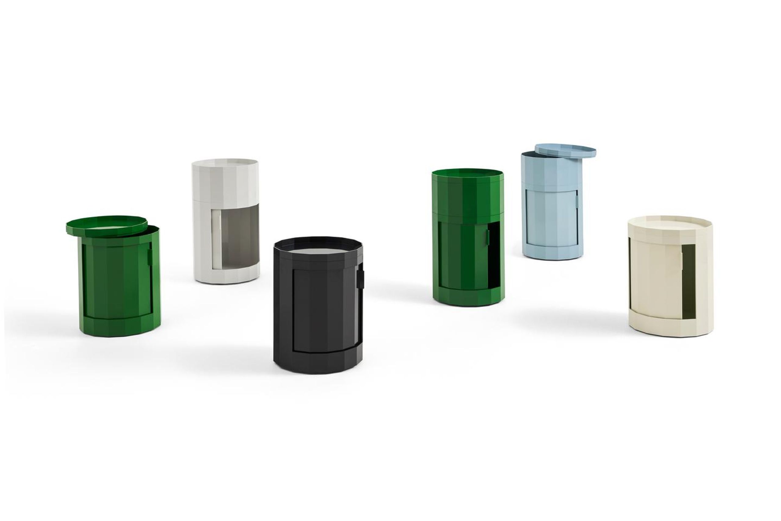 HAY - Vaskeklud - Facet Cabinet Low - Anthracite