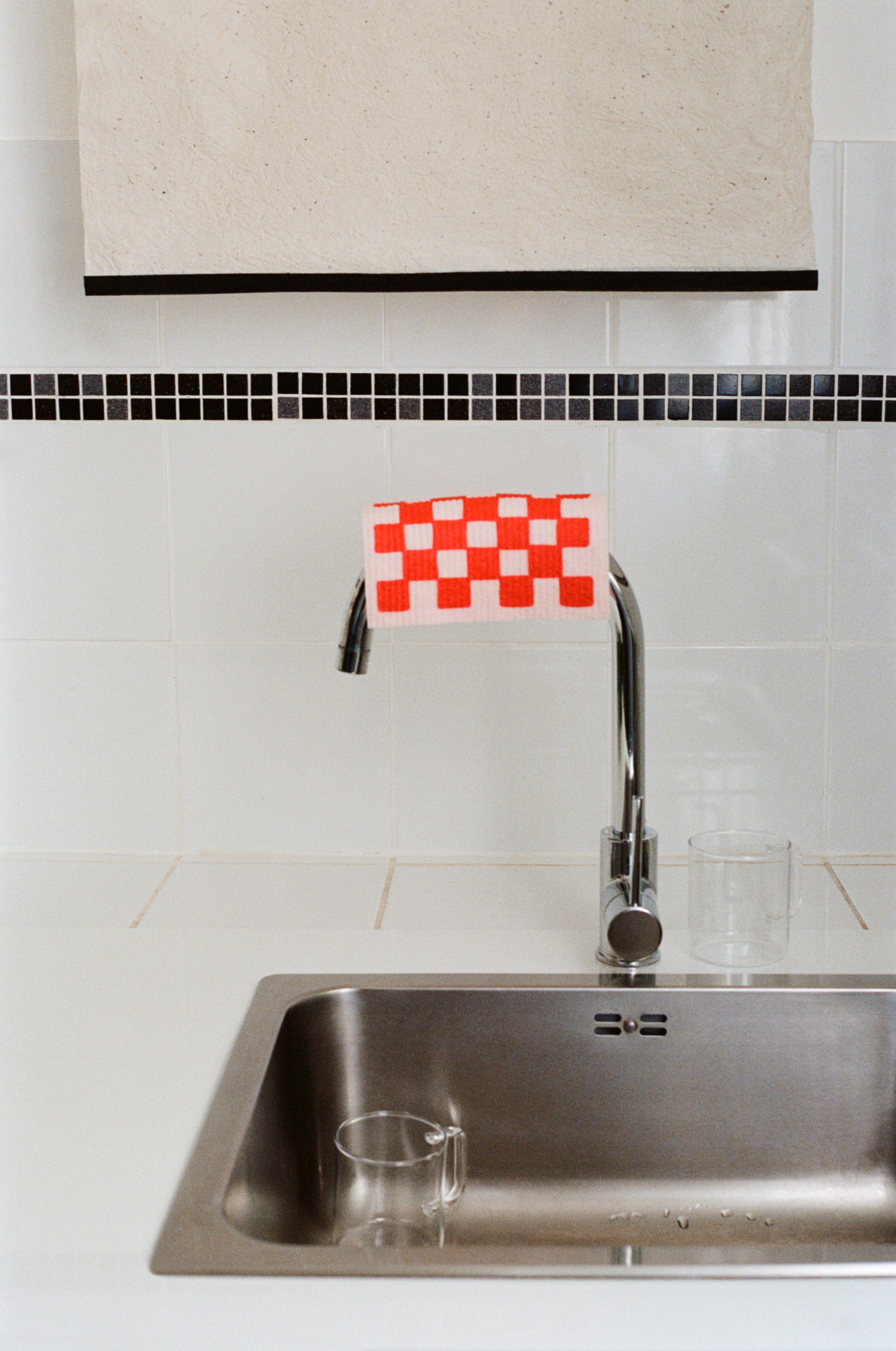 HAY - Vaskeklud - SPONGE DISH CLOTH - 3 stk - LIGHT PINK