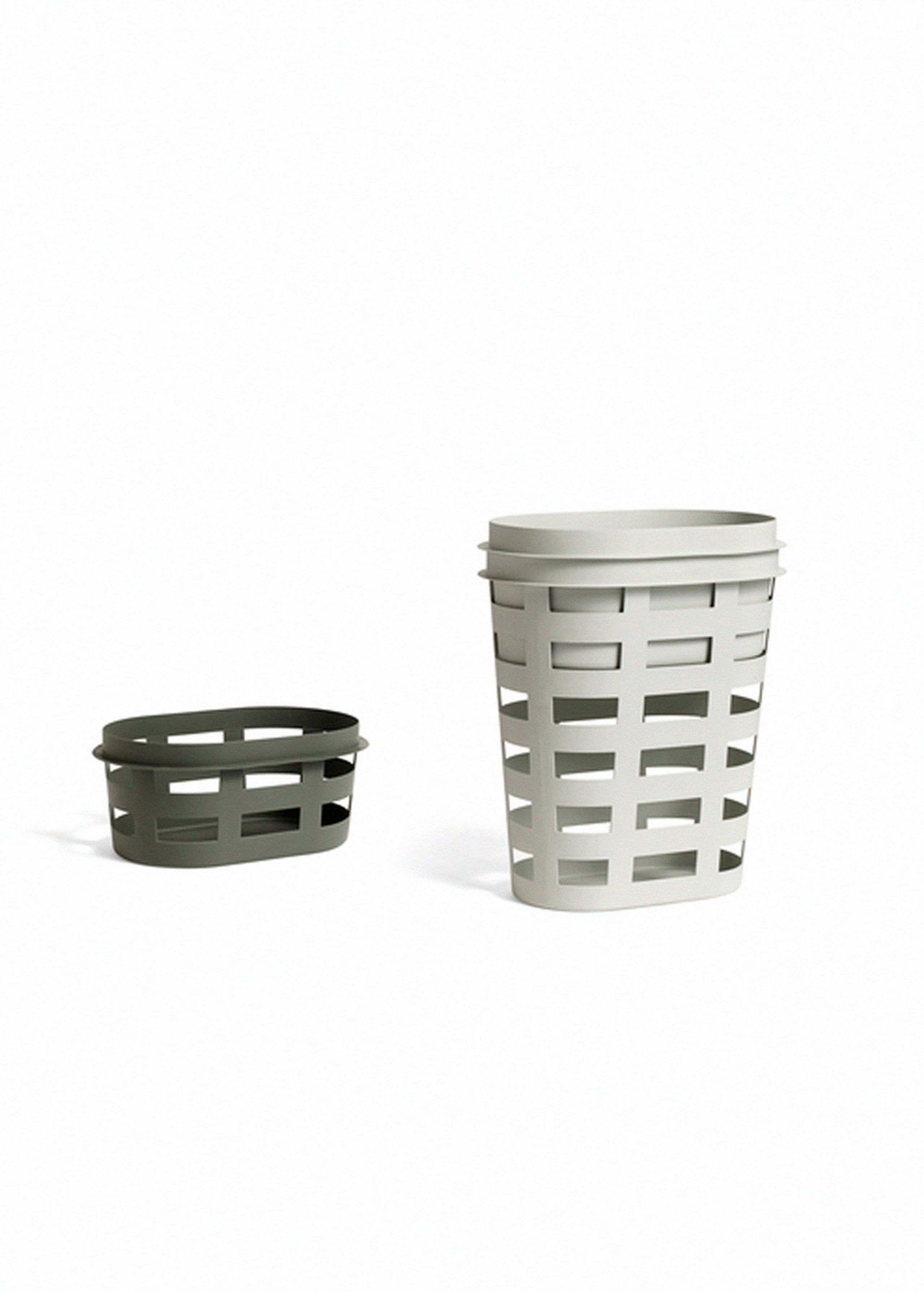 HAY - Laundry Basket - Laundry Basket - Small - Light Grey