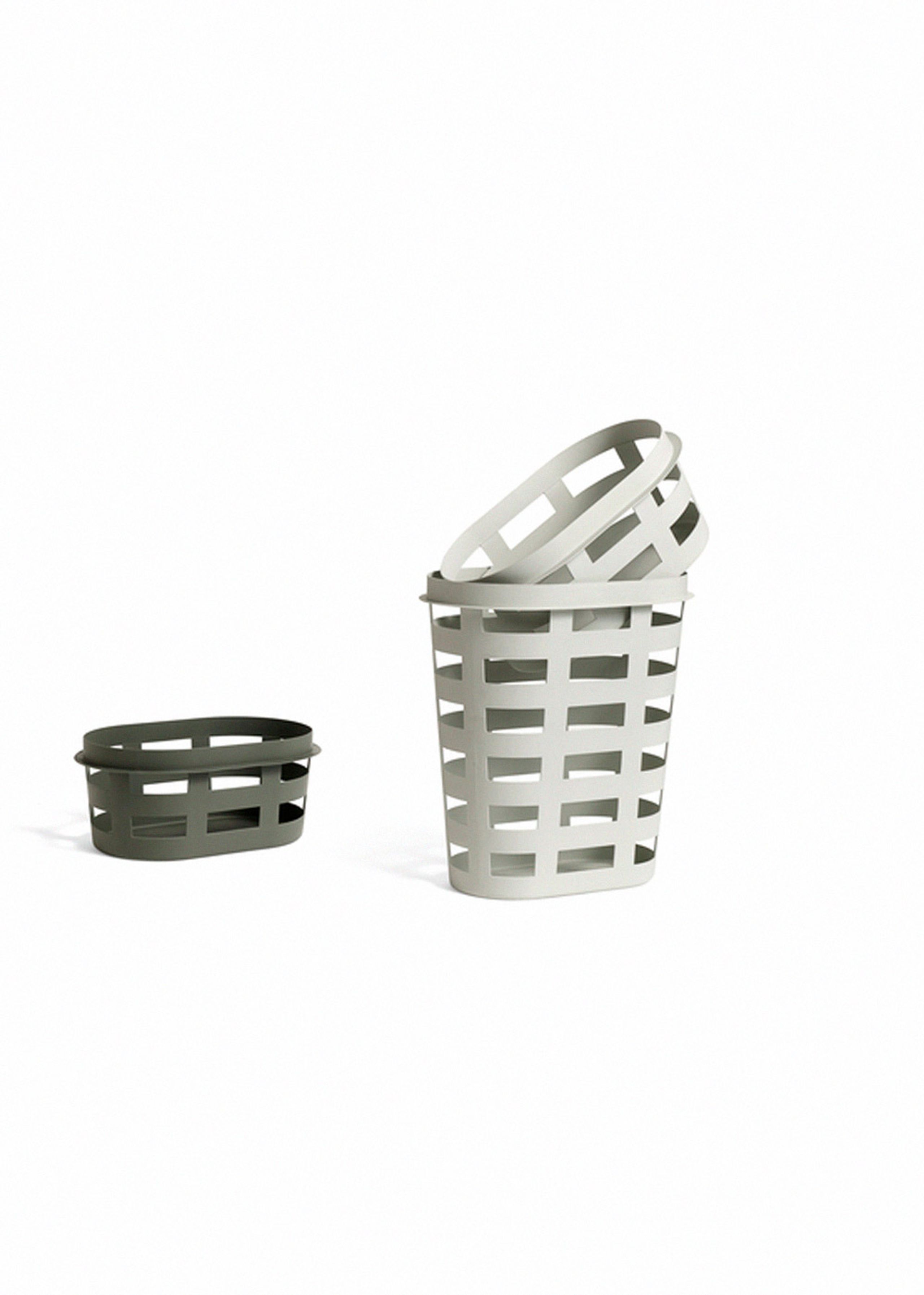 HAY - Laundry Basket - Laundry Basket - Small - Light Grey