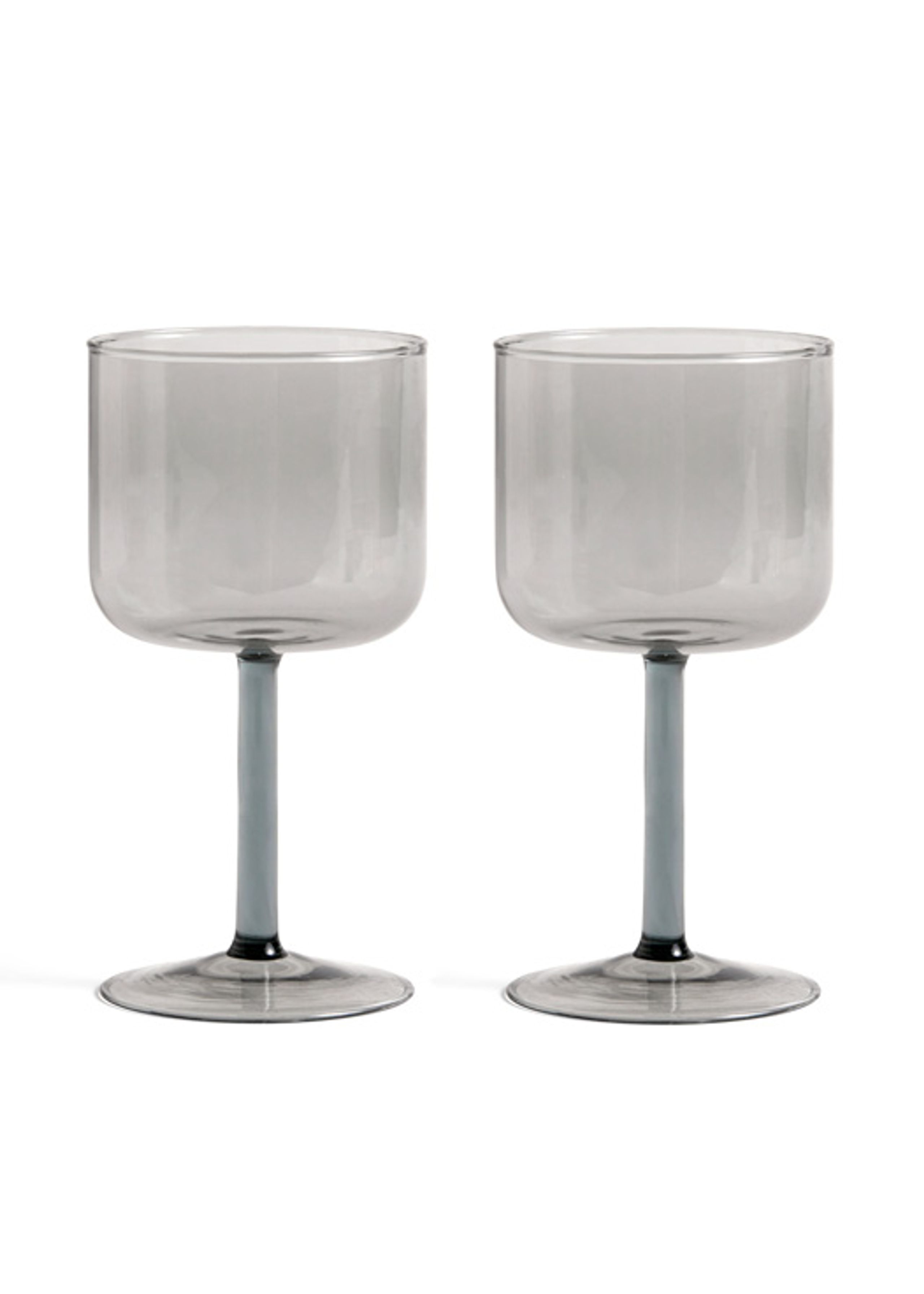 HAY - Verre à vin - Tint Wine Glass - Grey - Set of 2