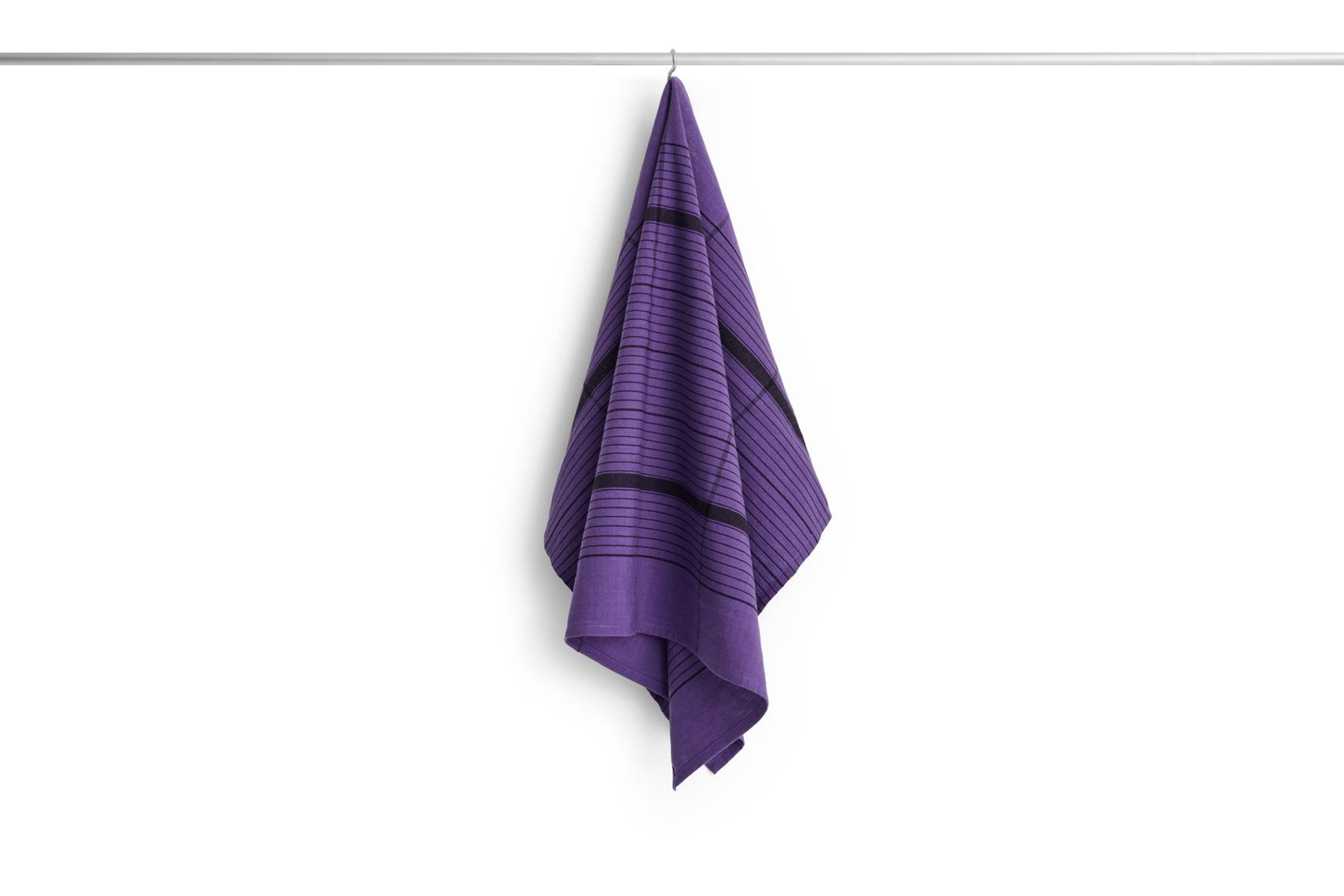 HAY - Ręcznik do herbaty - Linear Tea Towel - W52 x L80 - Purple