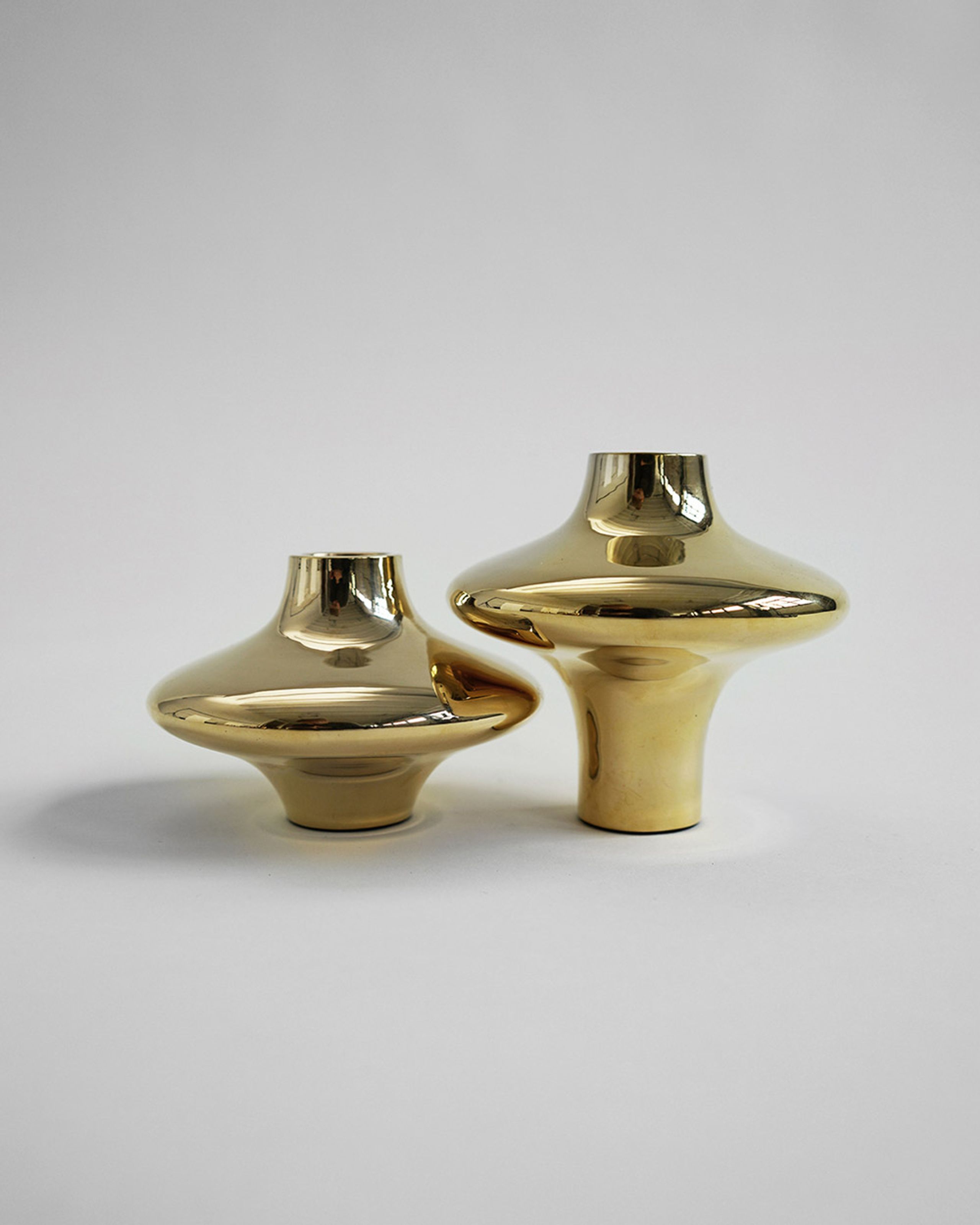 Hein Studio - Porte-lumière - Doublet Candleholder - Gold No.1