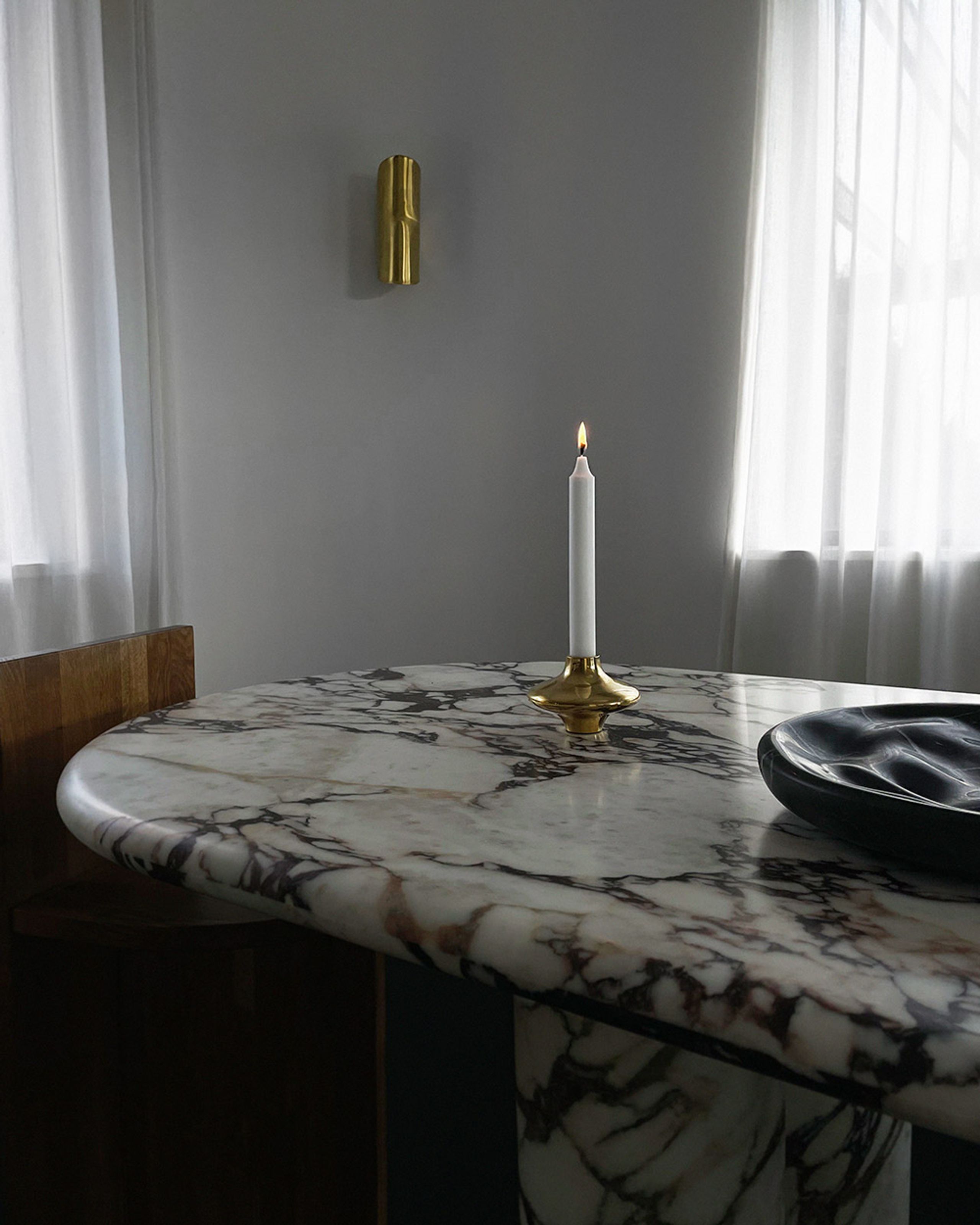 Hein Studio - Porte-lumière - Doublet Candleholder - Gold No.1