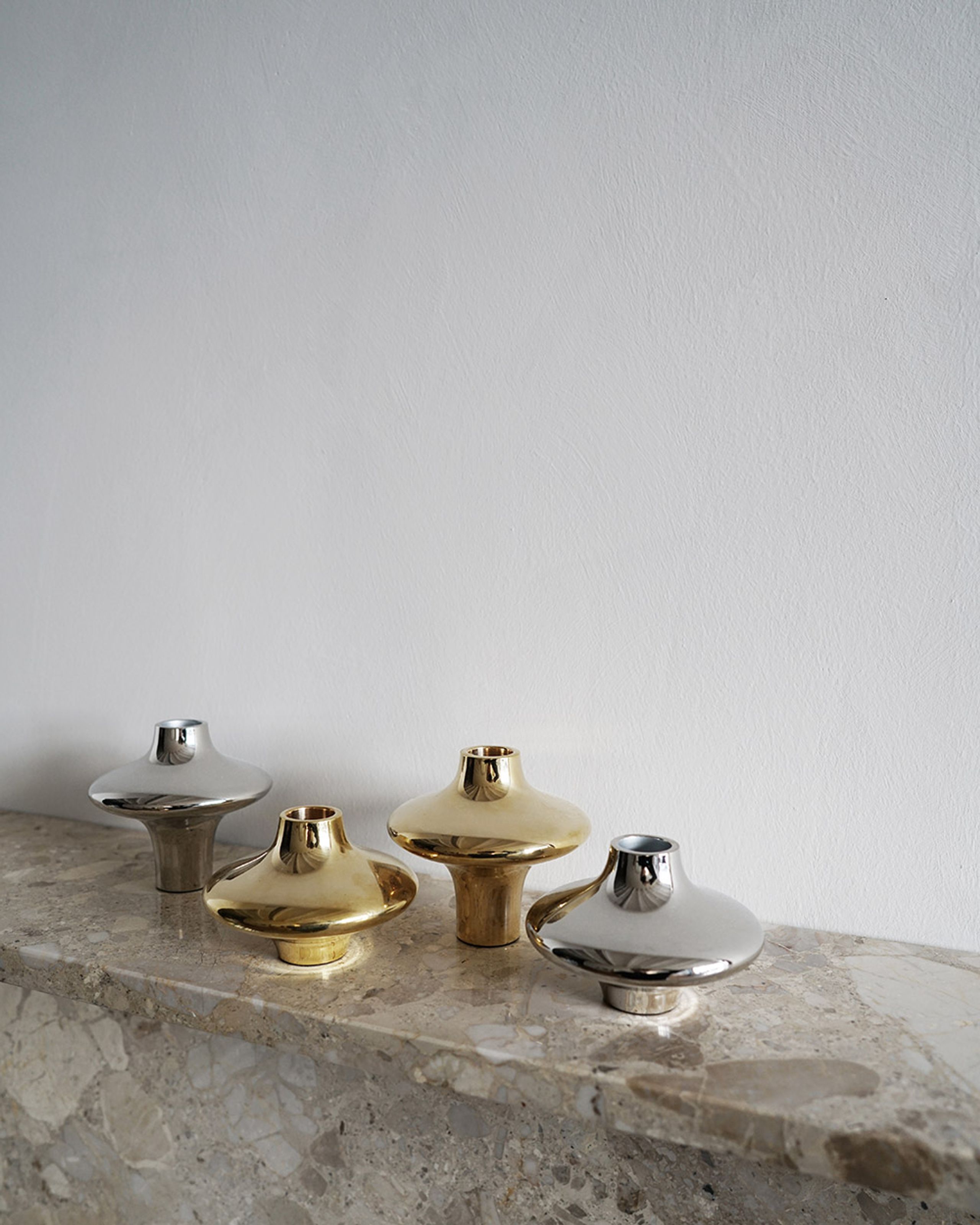 Hein Studio - Porte-lumière - Doublet Candleholder - Gold No.1