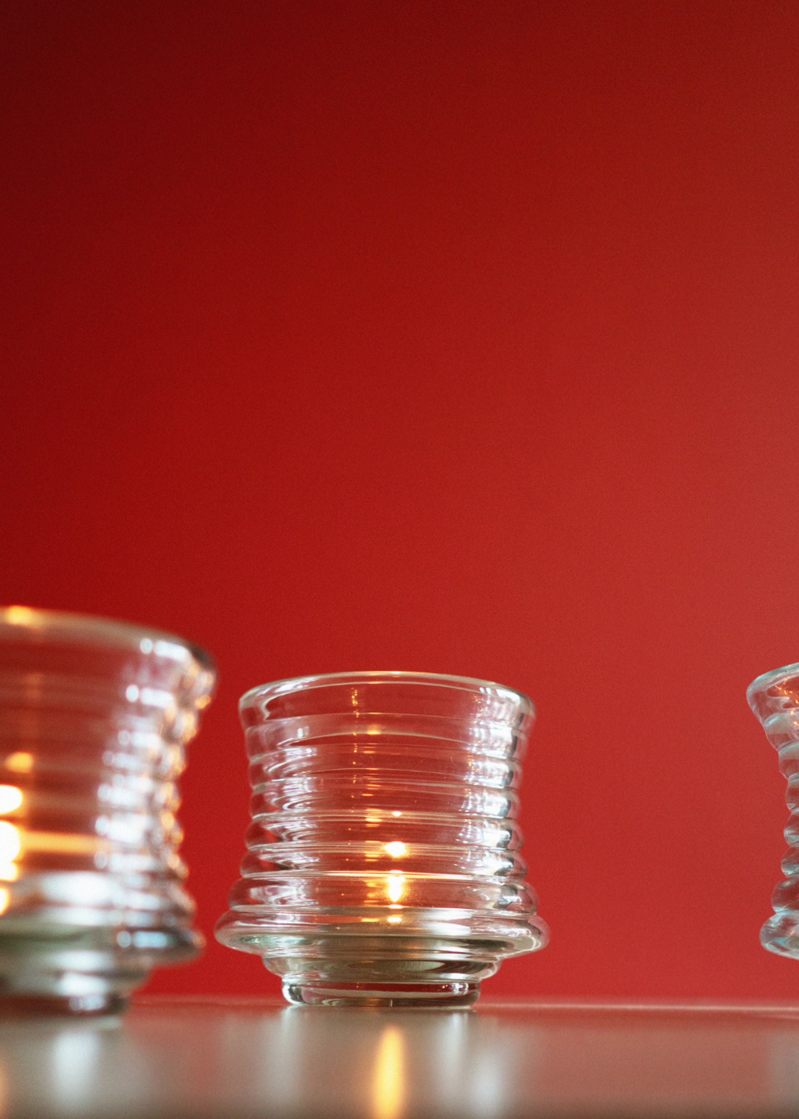 Hein Studio - Candle holder - Kyoto candleholder - Clear - Large