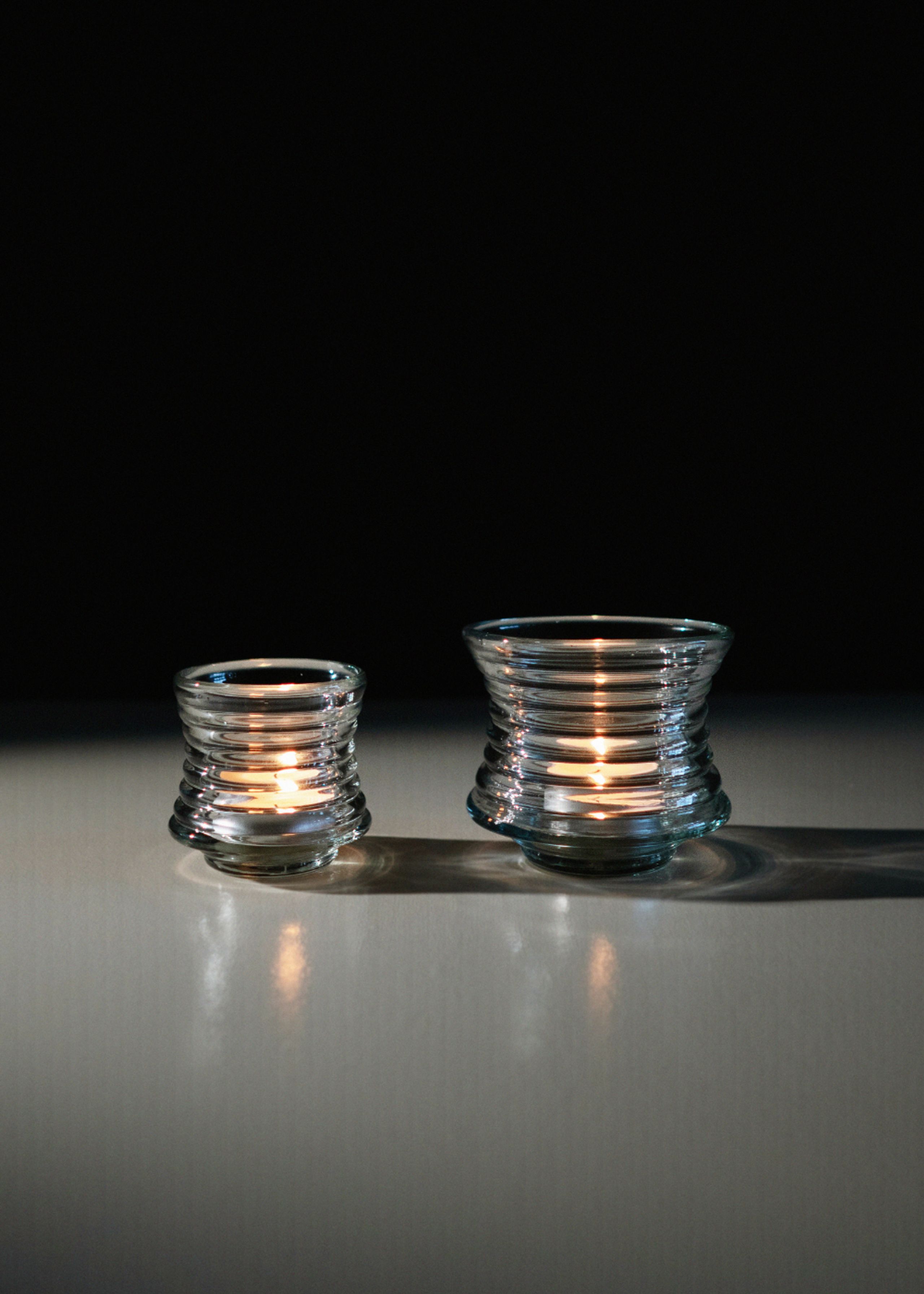 Hein Studio - Candle holder - Kyoto candleholder - Clear - Large