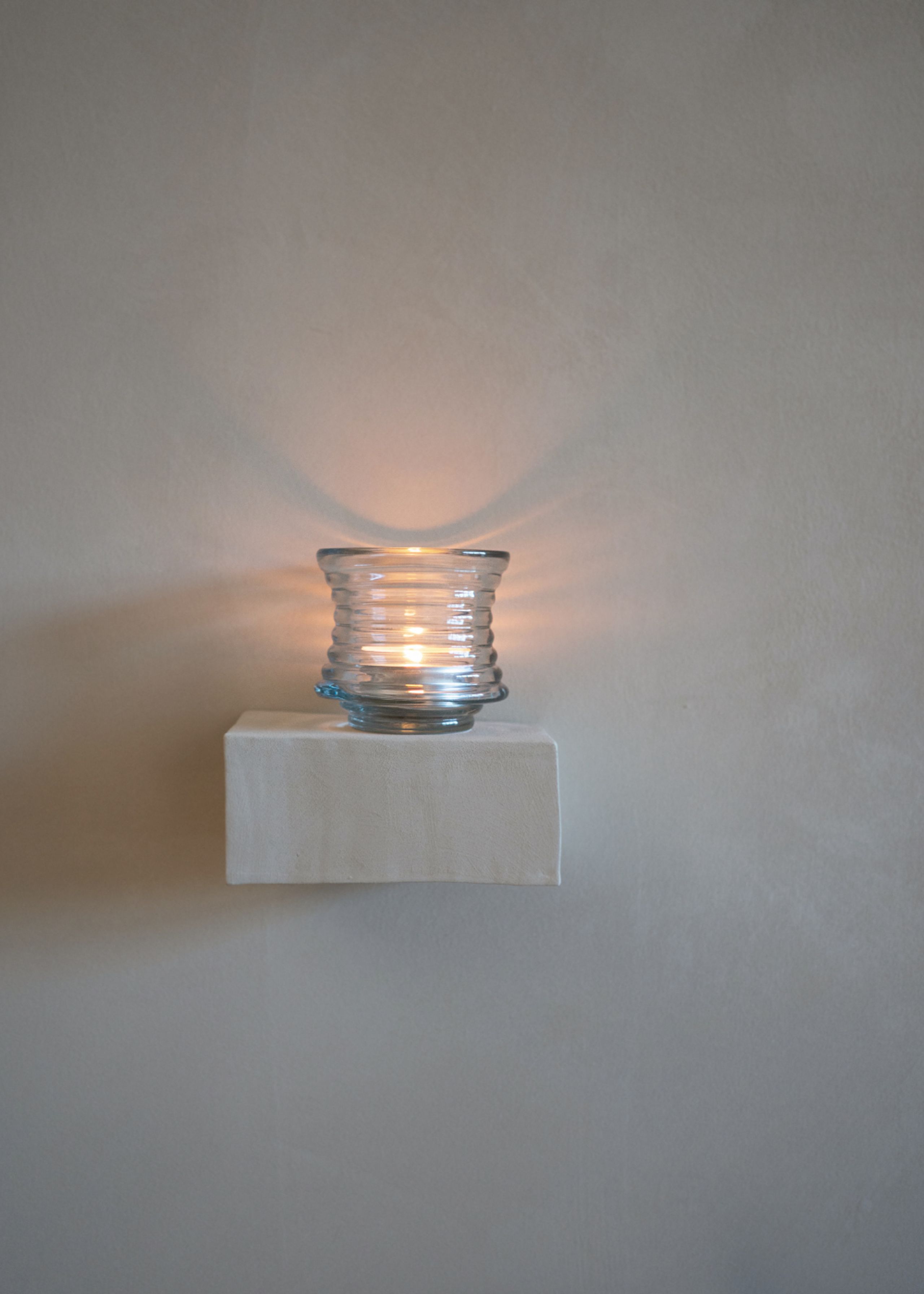 Hein Studio - Lysestage - Kyoto candleholder - Clear - Small